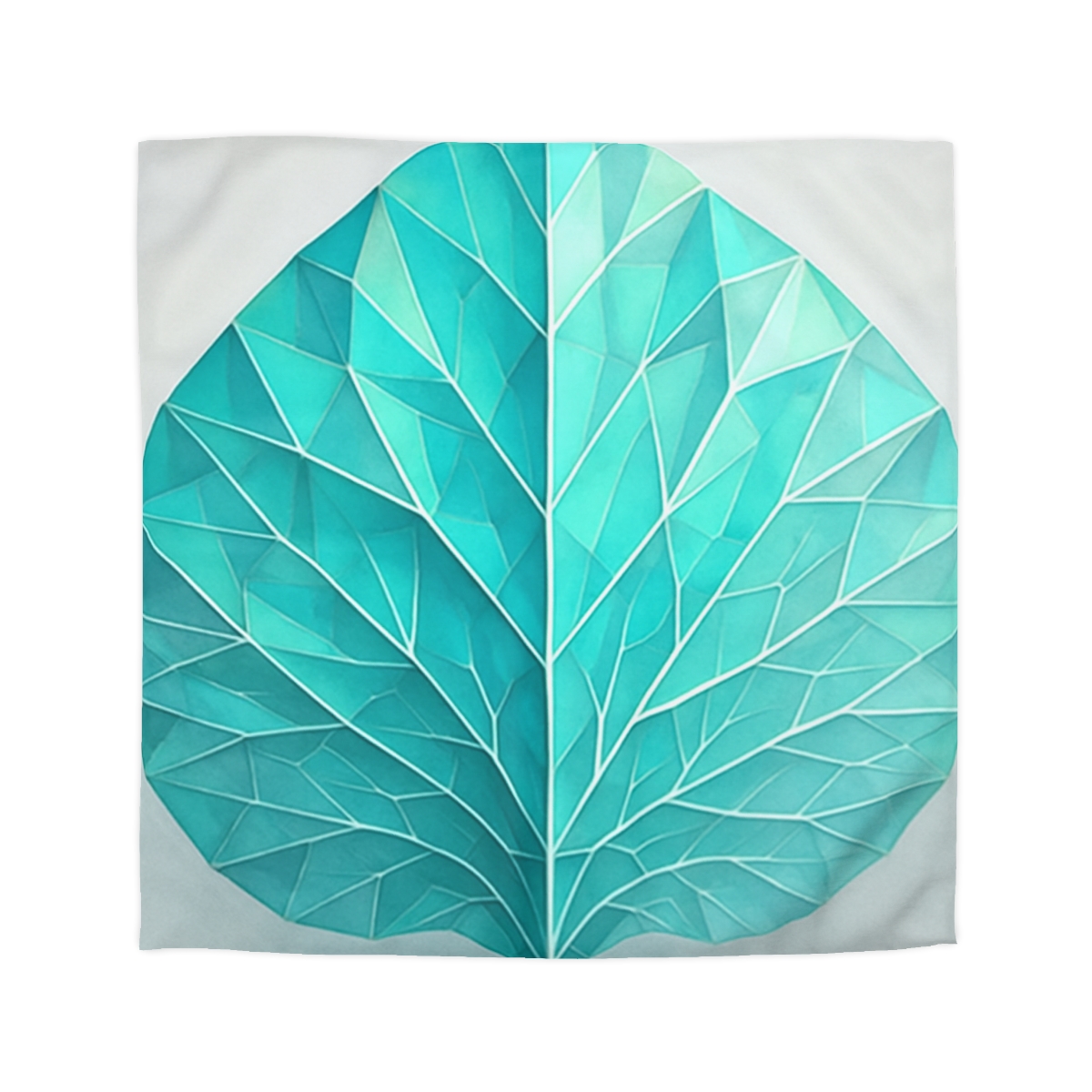 Leaf Vein Prism Fan duvets for gifts