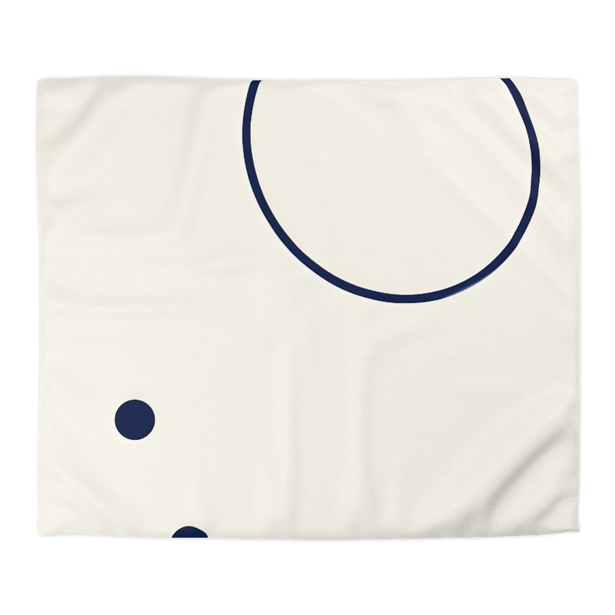 Orbiting Arc And Twin Dots soft comforter duvets