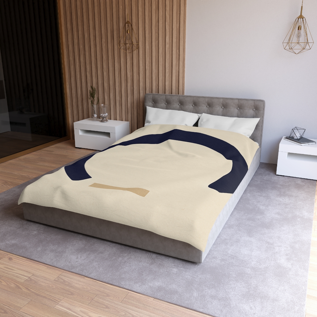 Arc And Bar Balance personalized bedding duvets