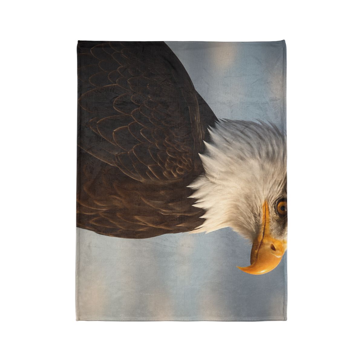 Sky Sovereign Bald Eagle unique gift blankets
