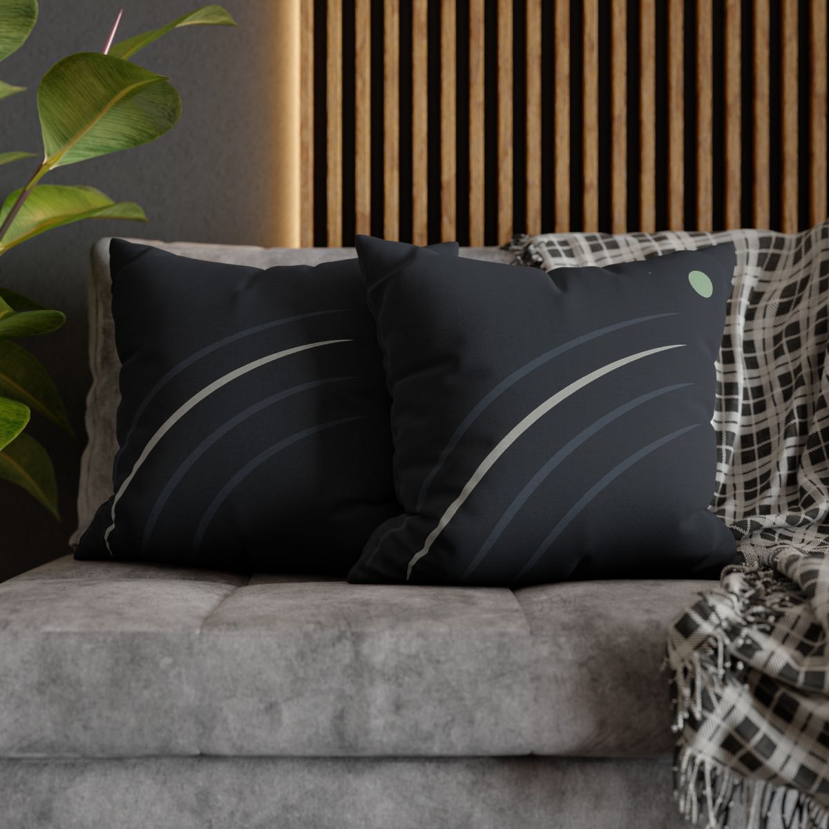 Stepped Arcs With Open Sky trendy patterned pillow cases