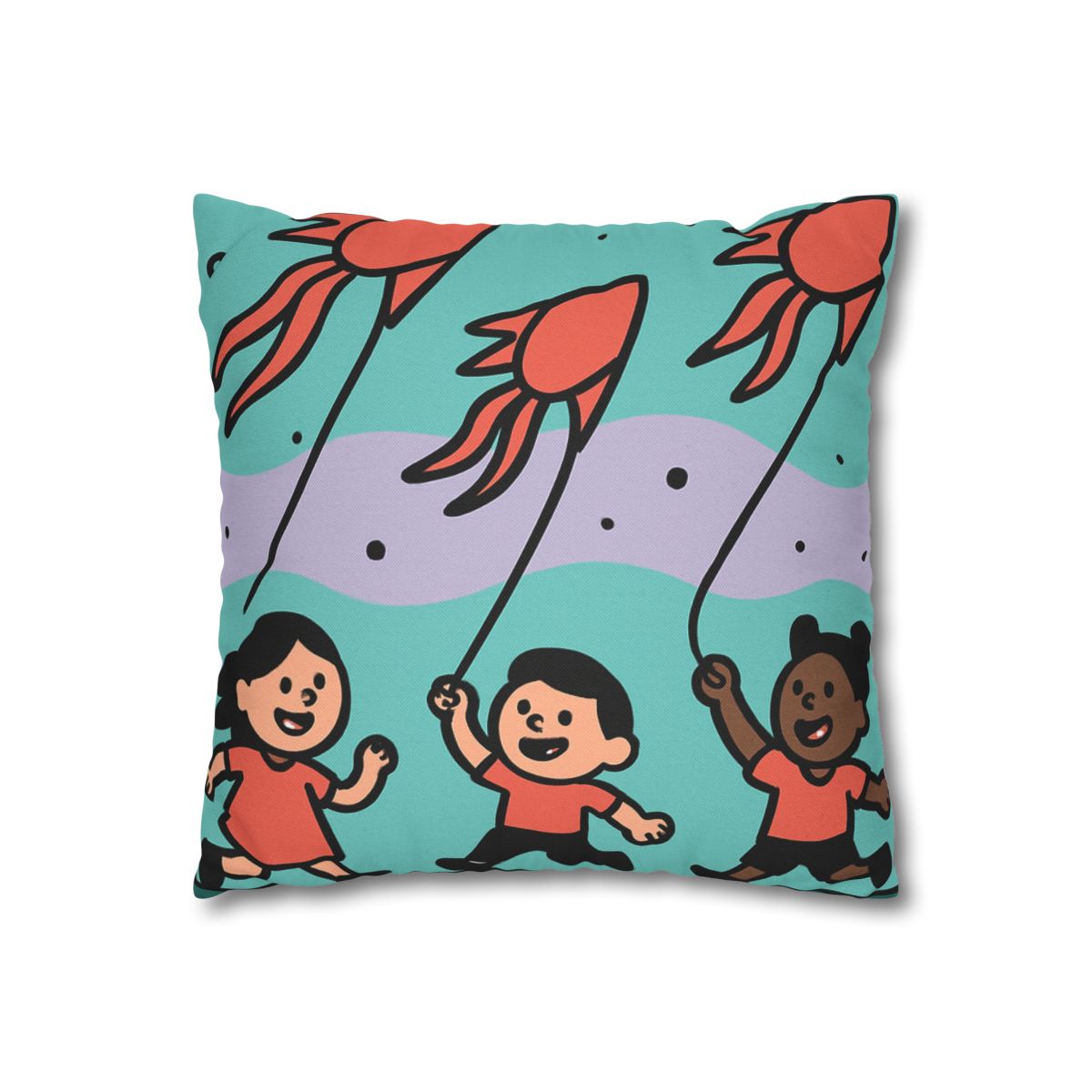 Nebula Kite Race unique gift pillow cases