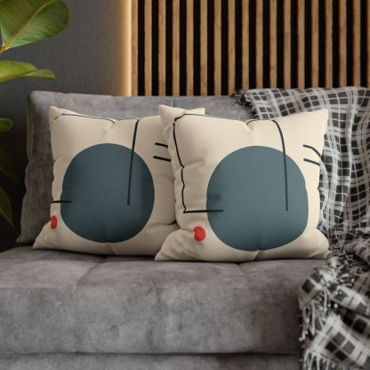 Quiet Orbit With Offset Frame unique gift pillow cases