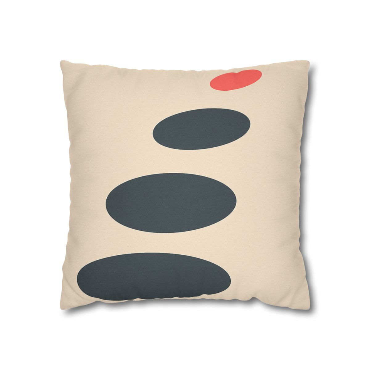 Staggered Ovals With Pause comfortable bedding pillow covers