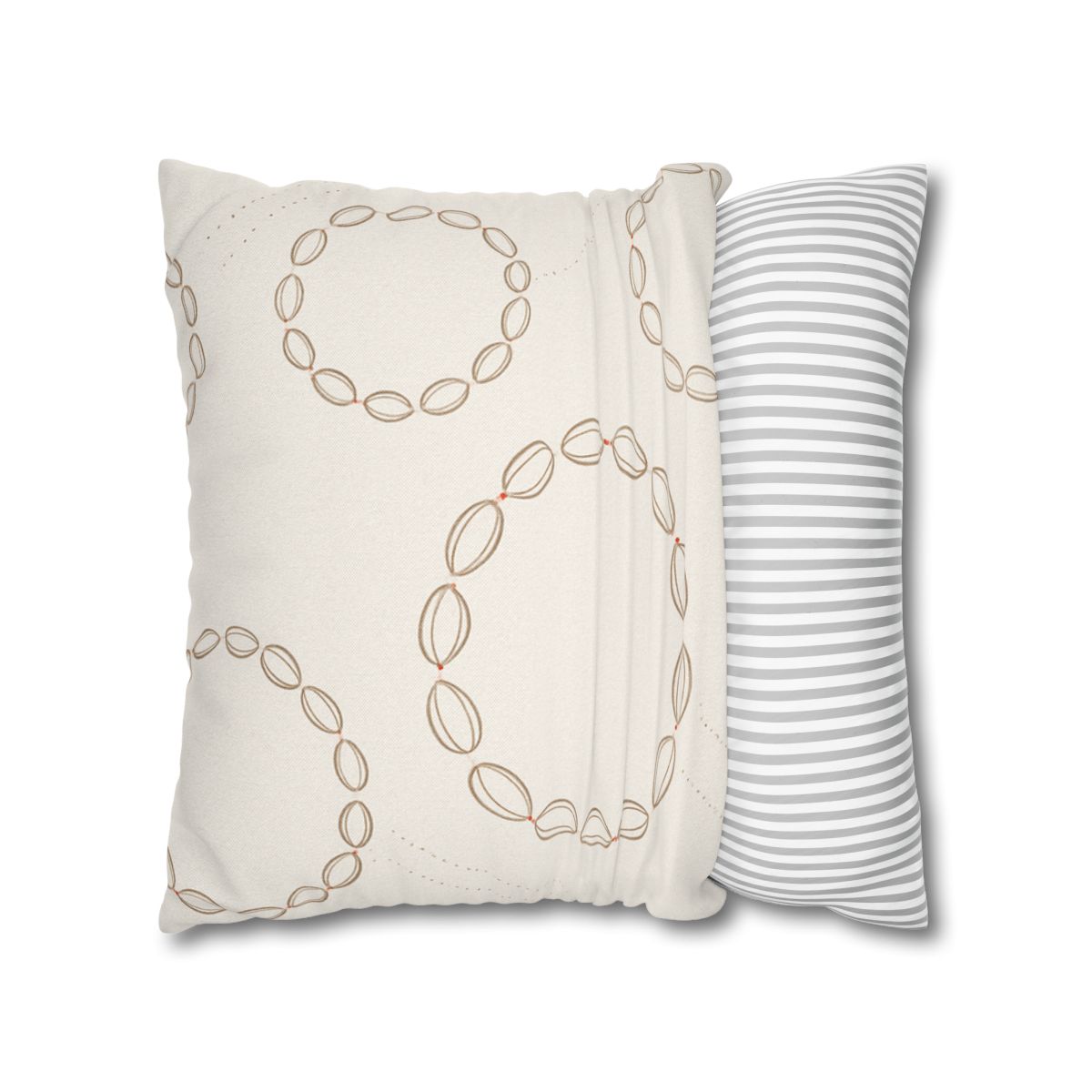 Seed Pod Halo Scatter personalized pillow covers