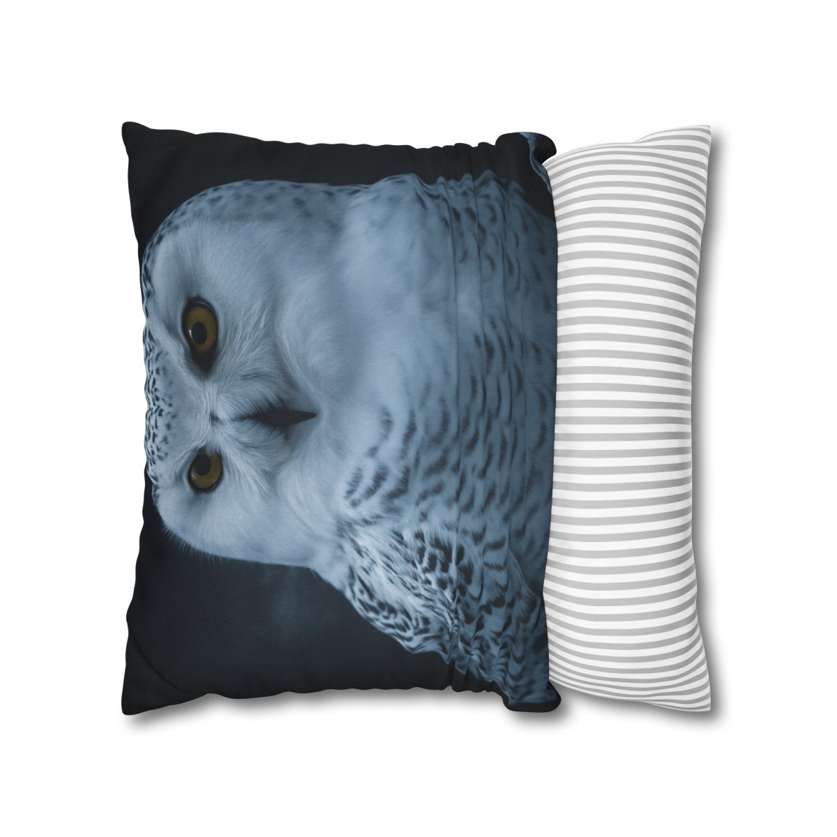 Midnight Watch Snowy Owl comfortable bedding pillow covers