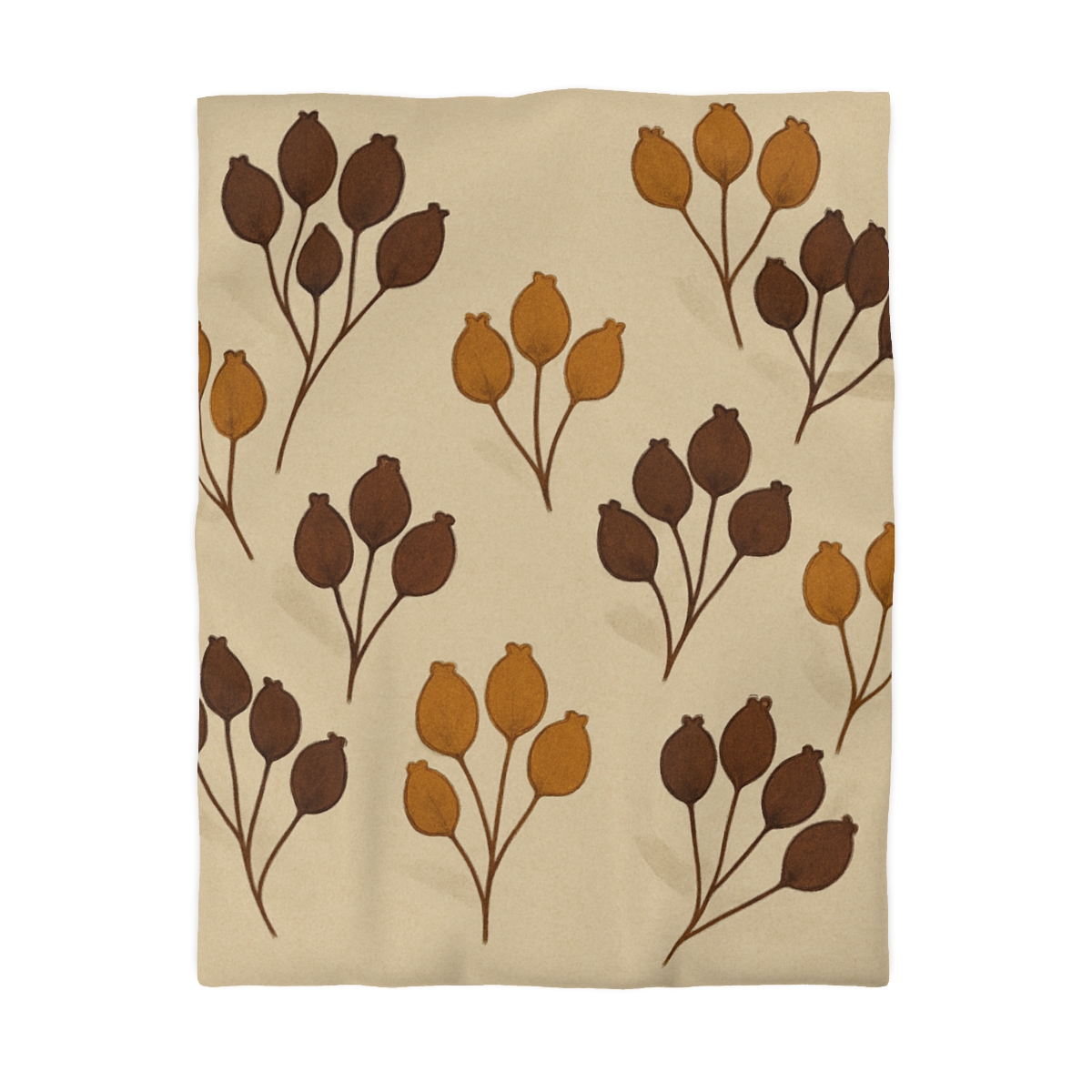 Seed Pod Cluster Study soft comforter duvets