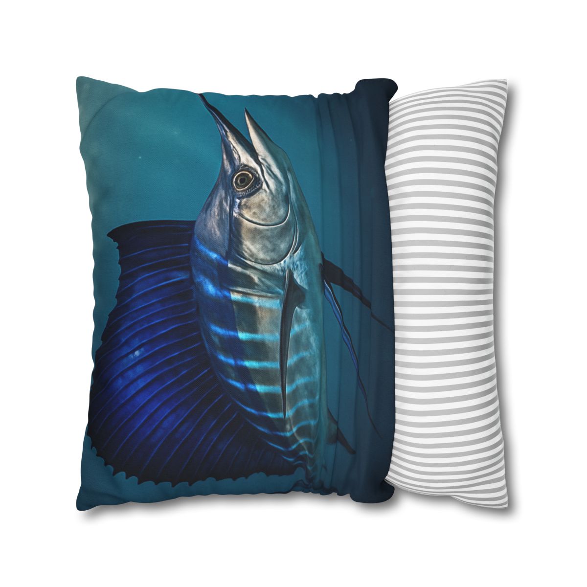 Starlit Surge Sailfish comfortable bedding pillow covers