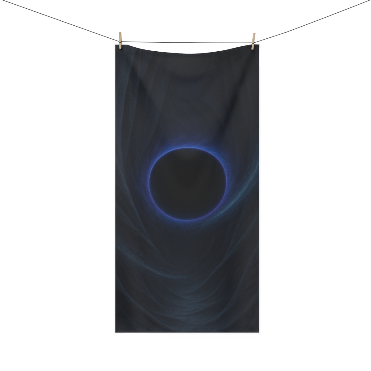 Luminous Event Horizon Veil stylish beach towels