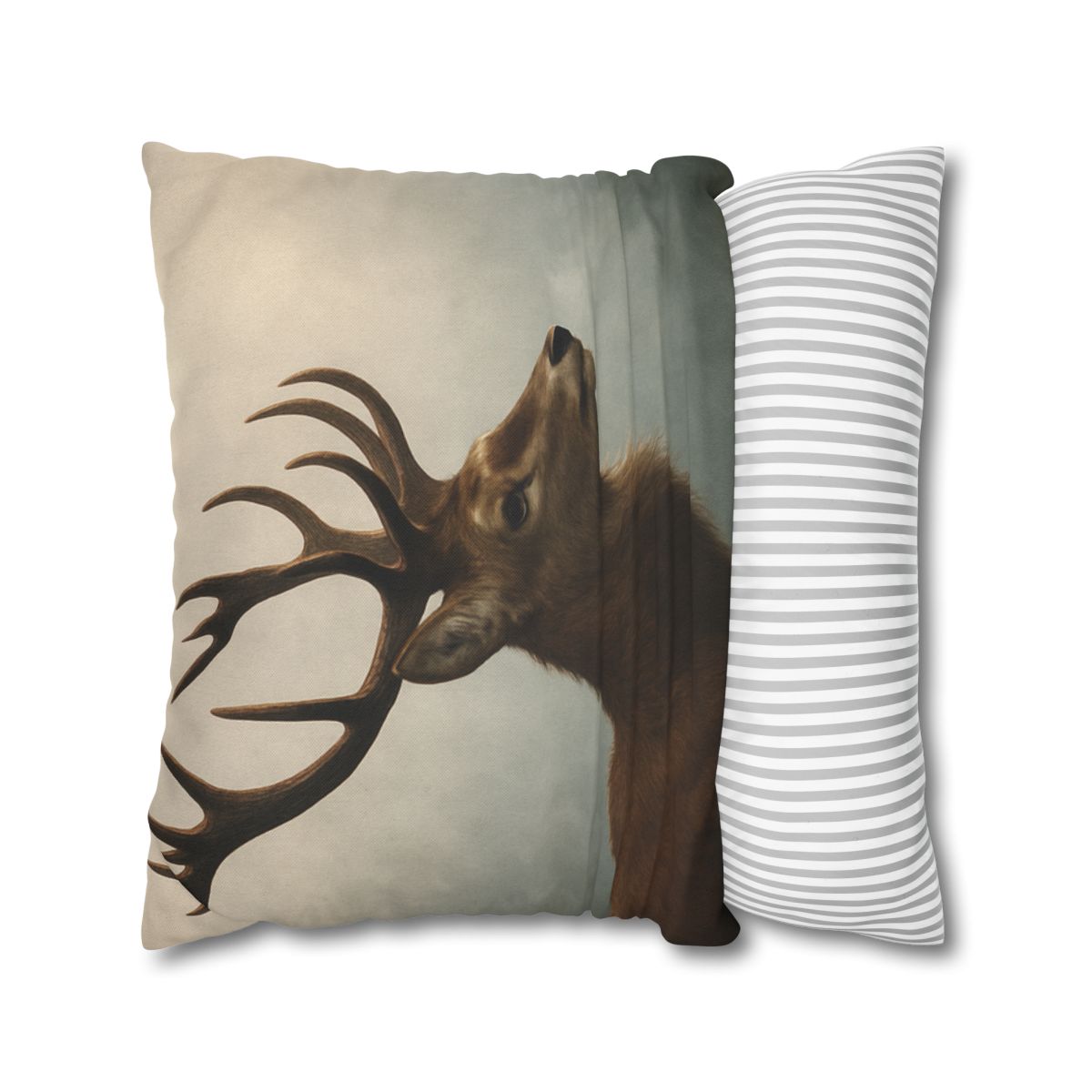 Morning Mist Red Deer Stag custom pillow cases