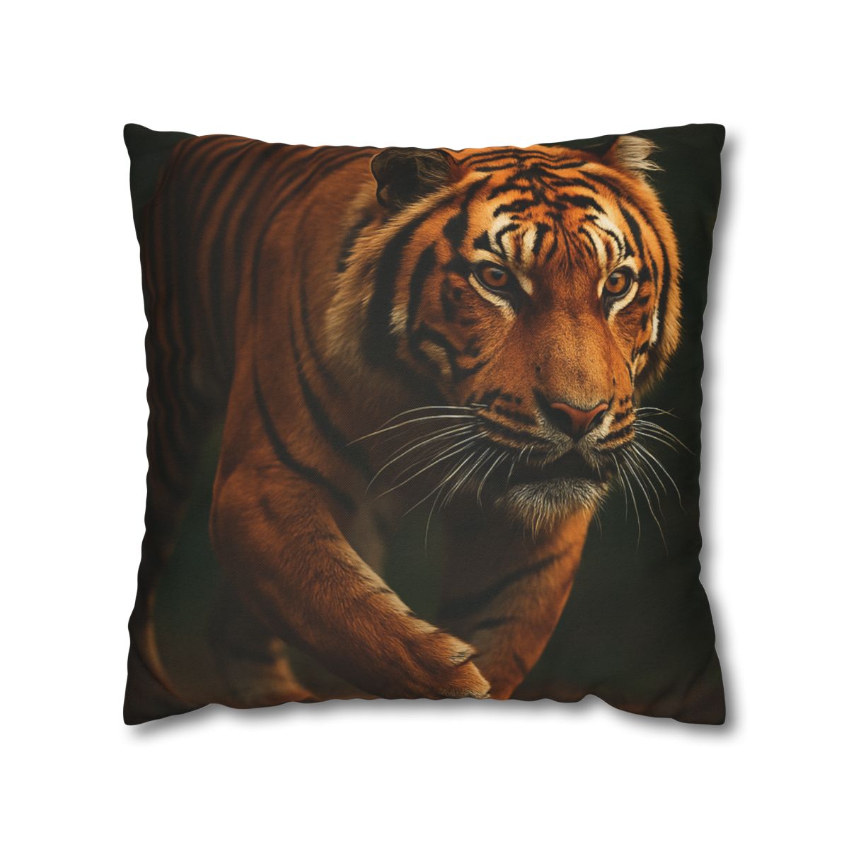 Forest Stalker Bengal Tiger trendy patterned pillow cases