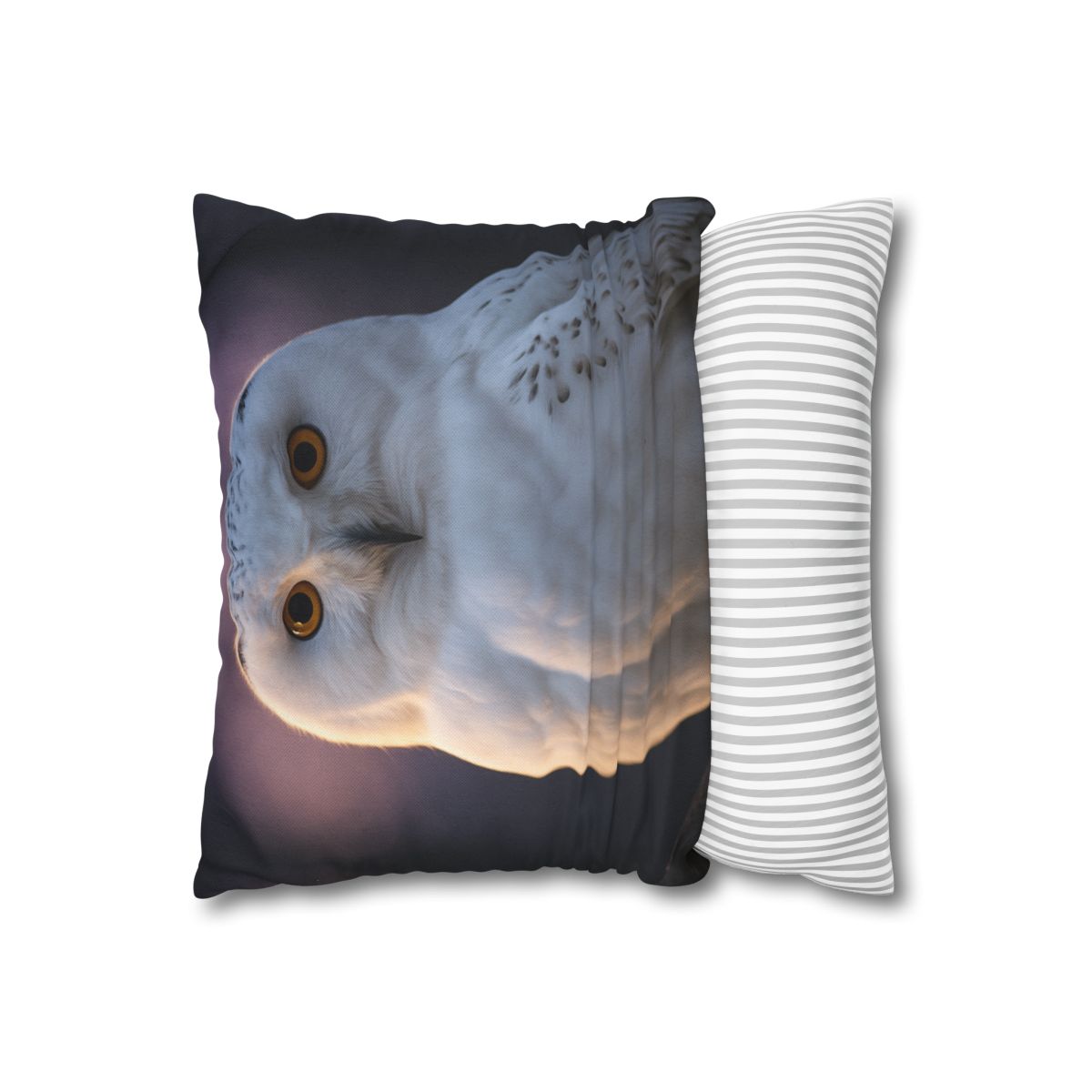 Twilight Watcher Snowy Owl unique gift pillow cases