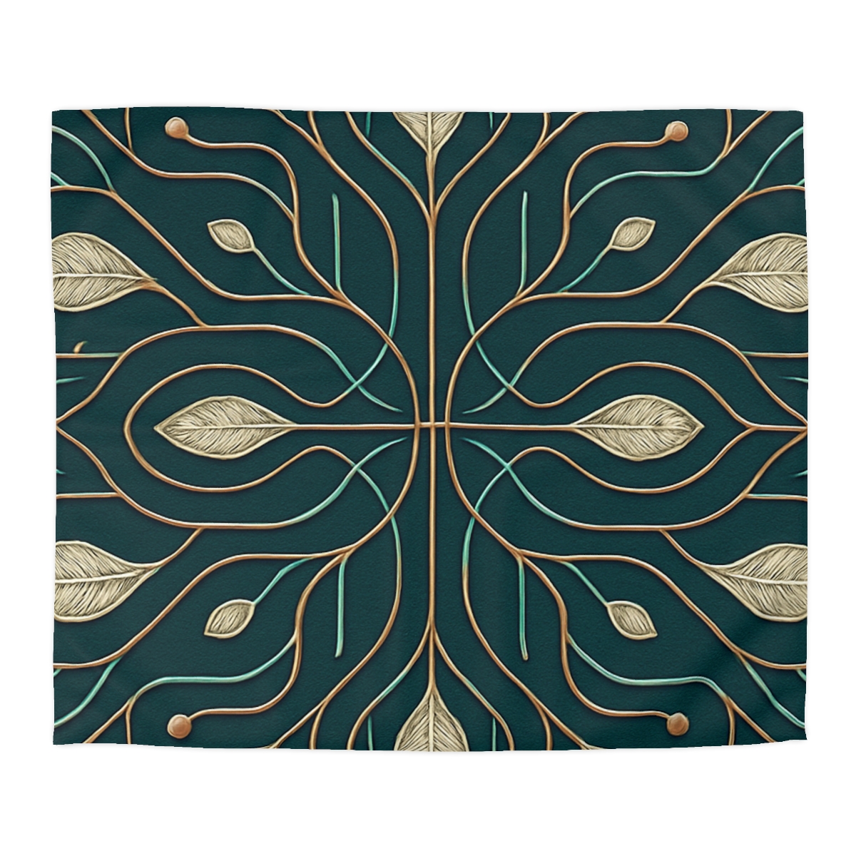 Vine Circuit Lattice unique patterned duvets