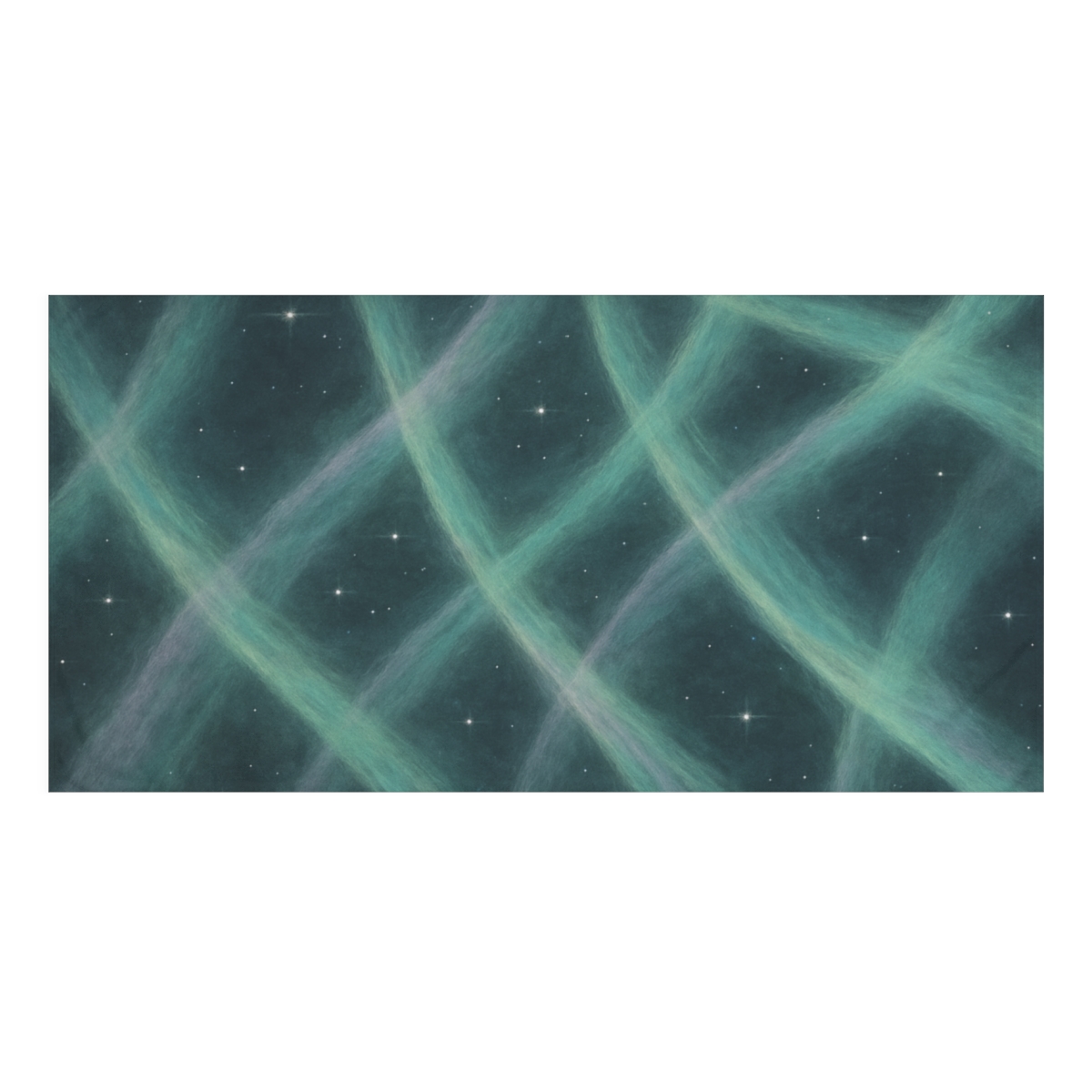 Aurora Lattice Drift trendy hand towels