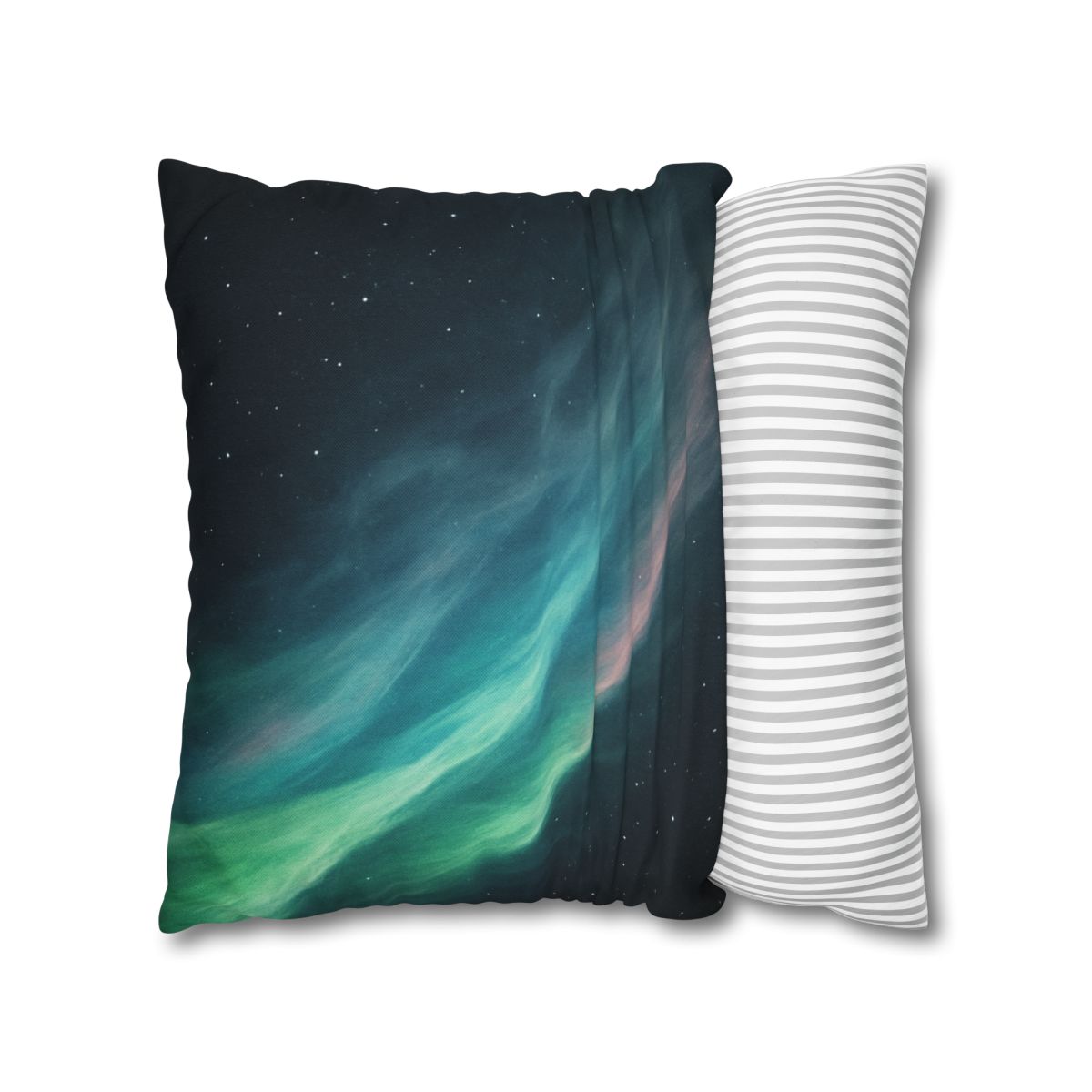 Aurora Veil Starstream personalized pillow covers