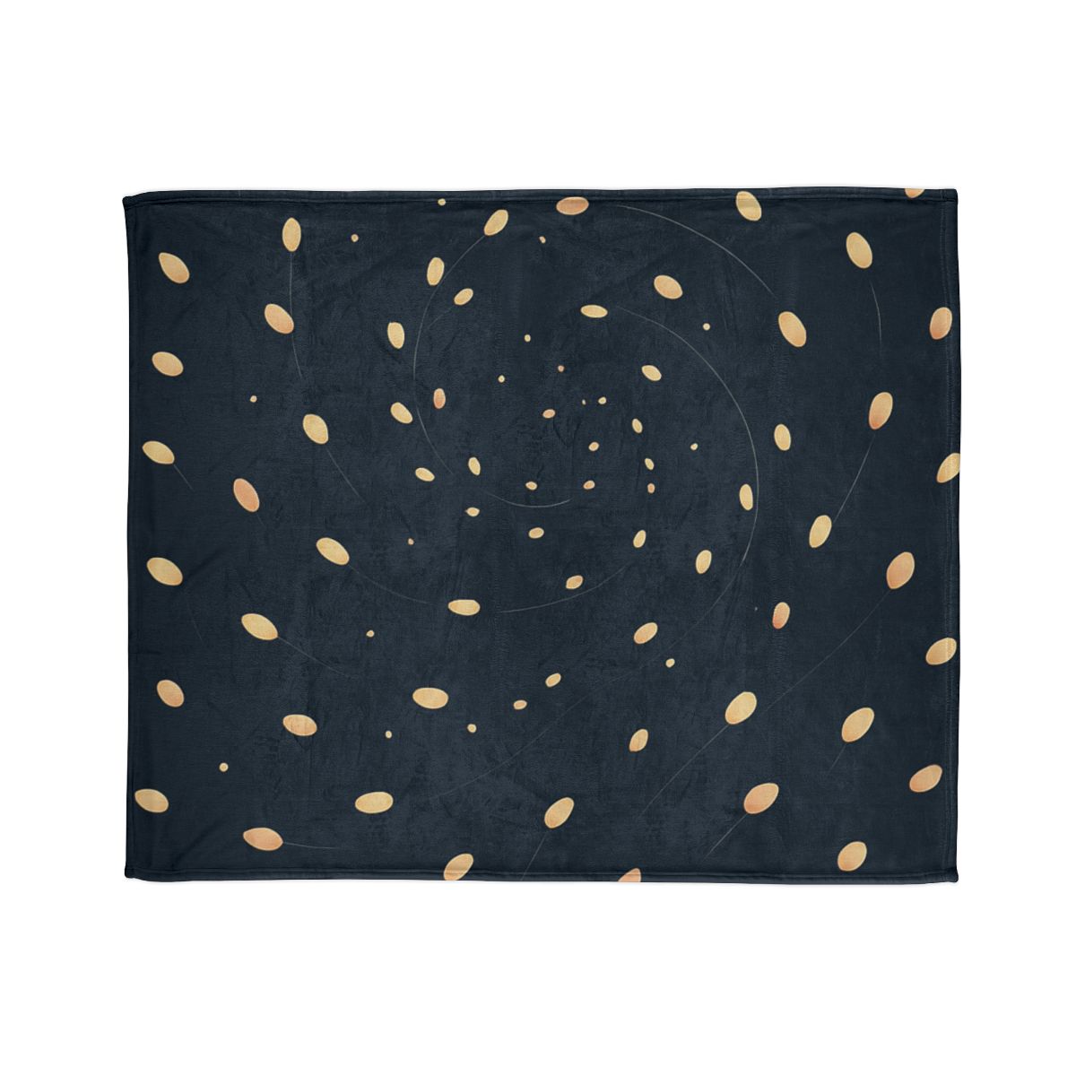 Seed Cluster Constellation soft fleece blankets