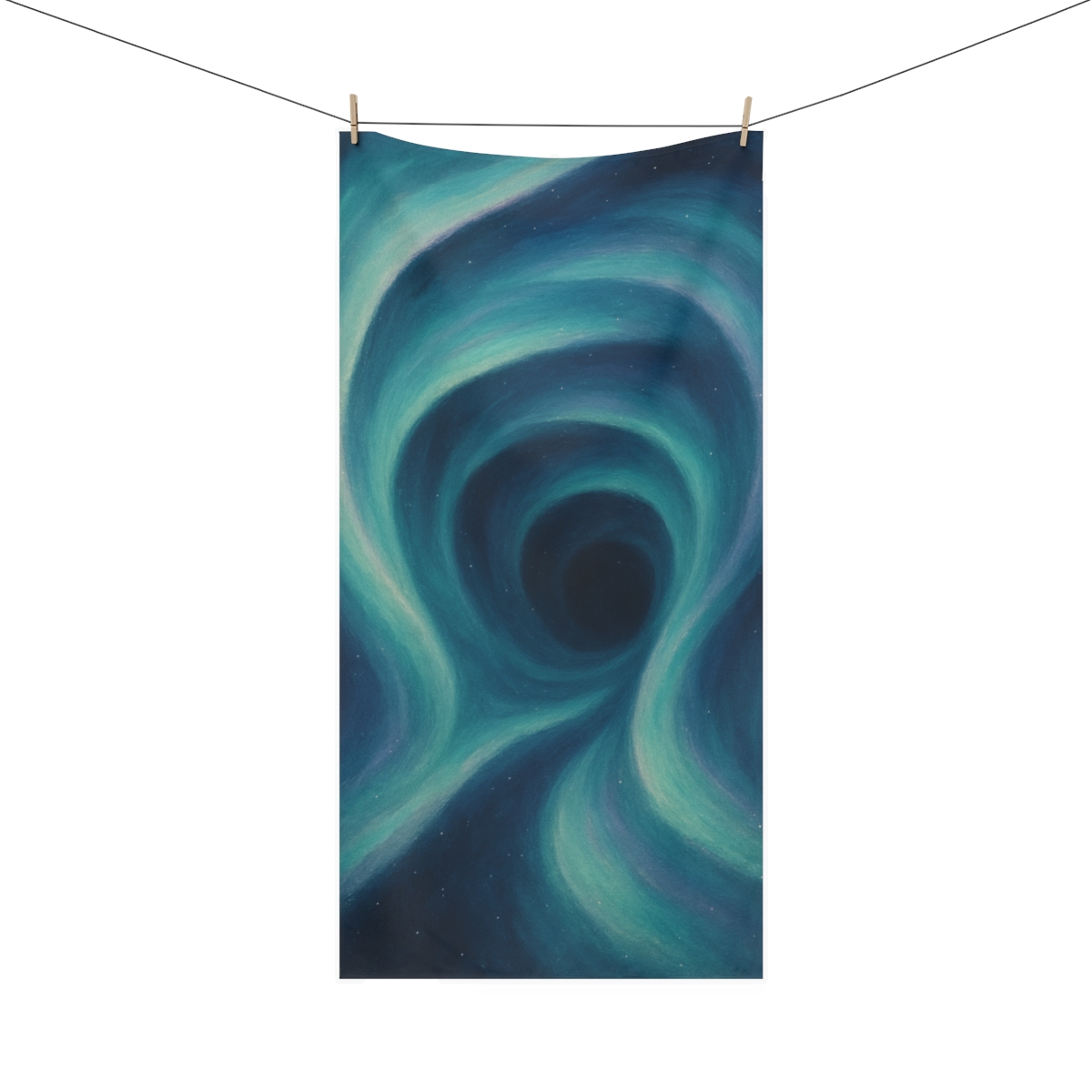 Aurora Dust Tunnels stylish beach towels