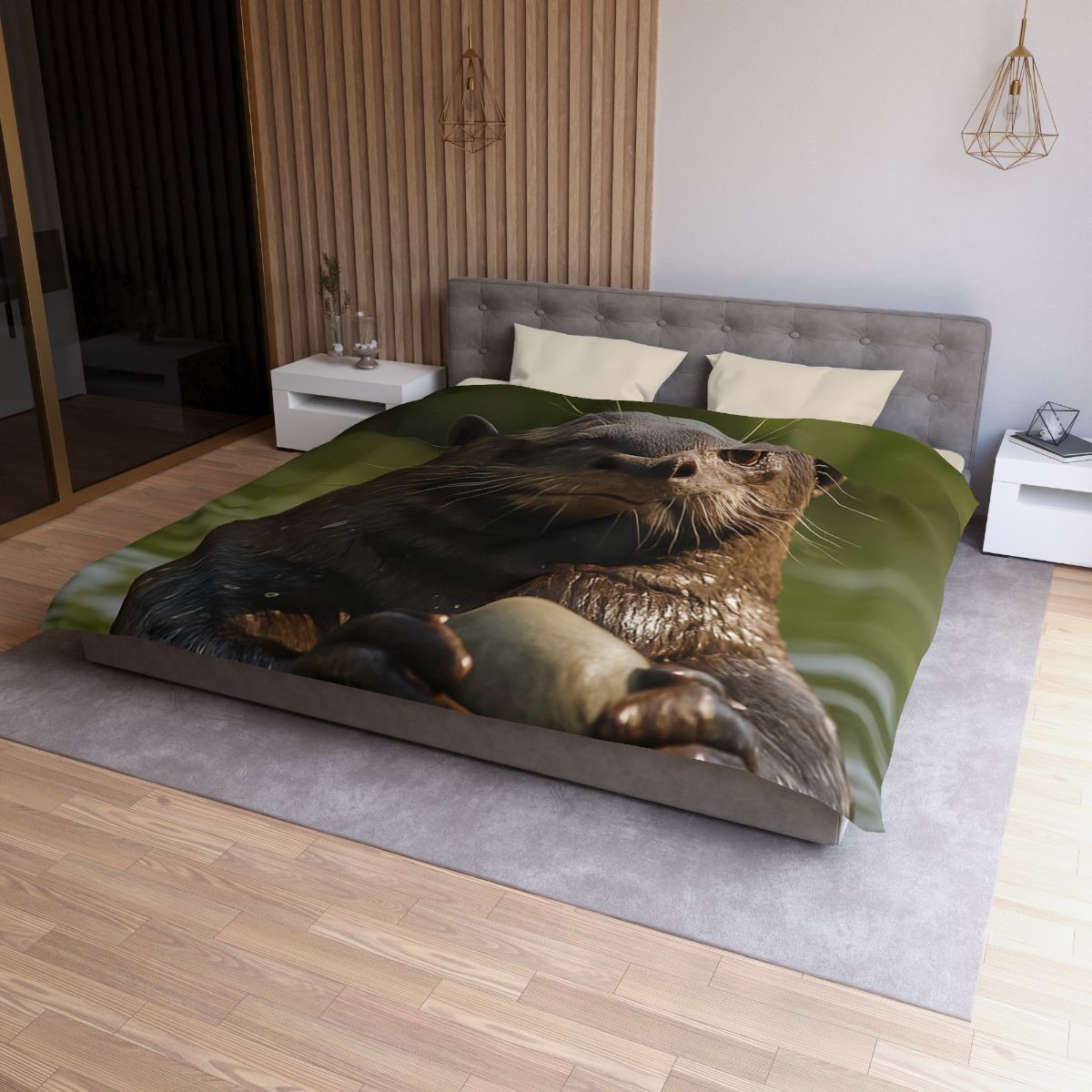 River Drift Giant Otter warm winter duvets
