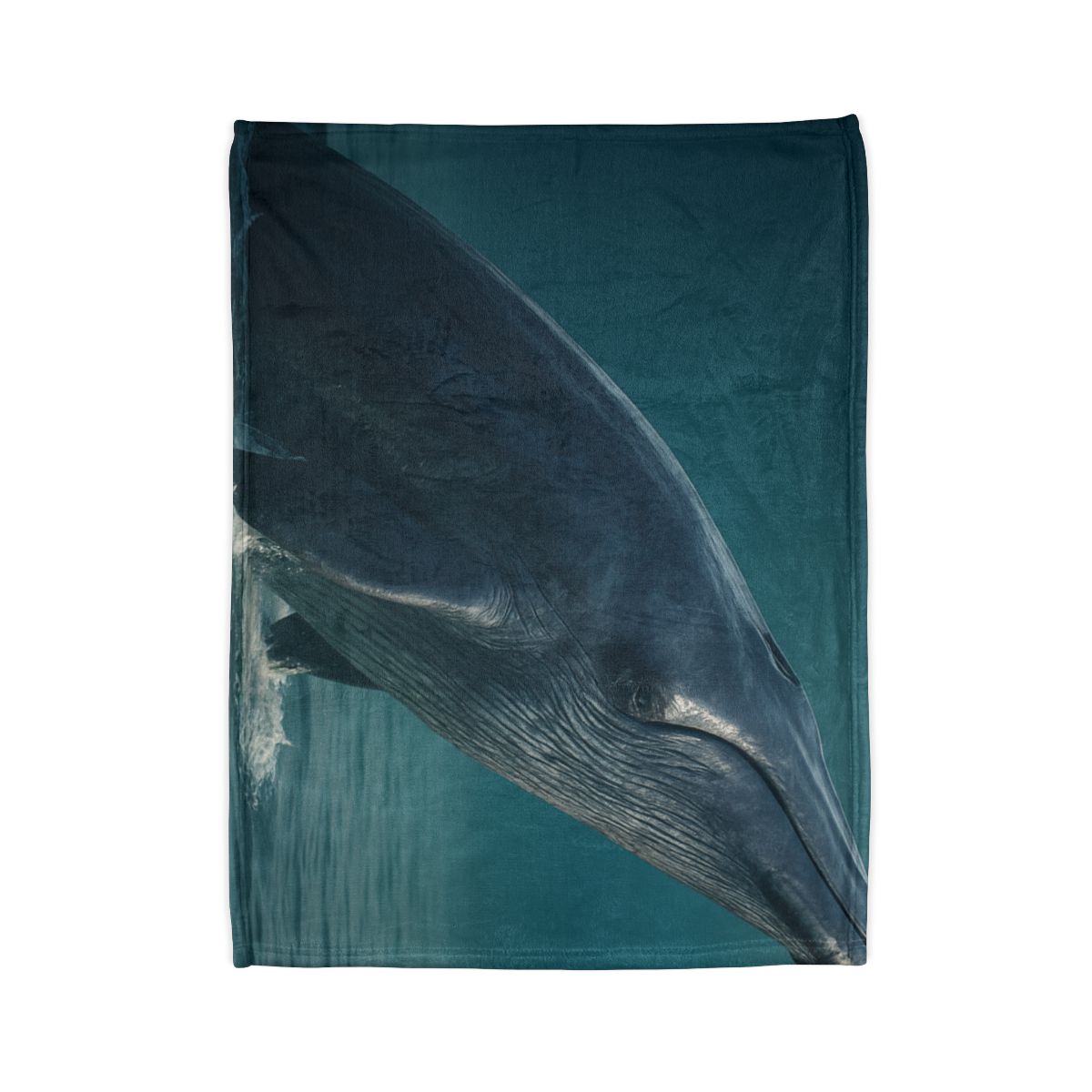 Ocean Song Blue Whale soft fleece blankets