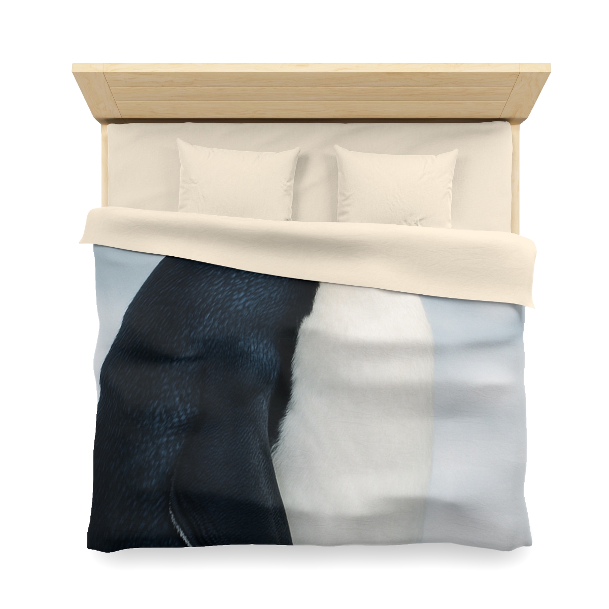 Aurora Drift Emperor Penguin stylish duvet covers