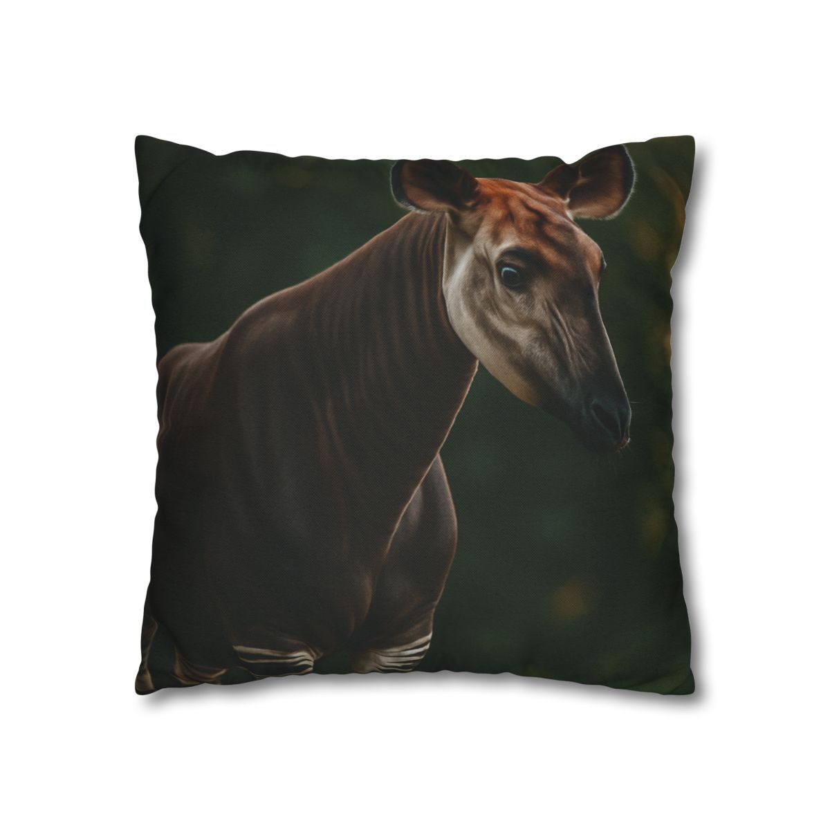 Velvet Shadow Okapi unique gift pillow cases