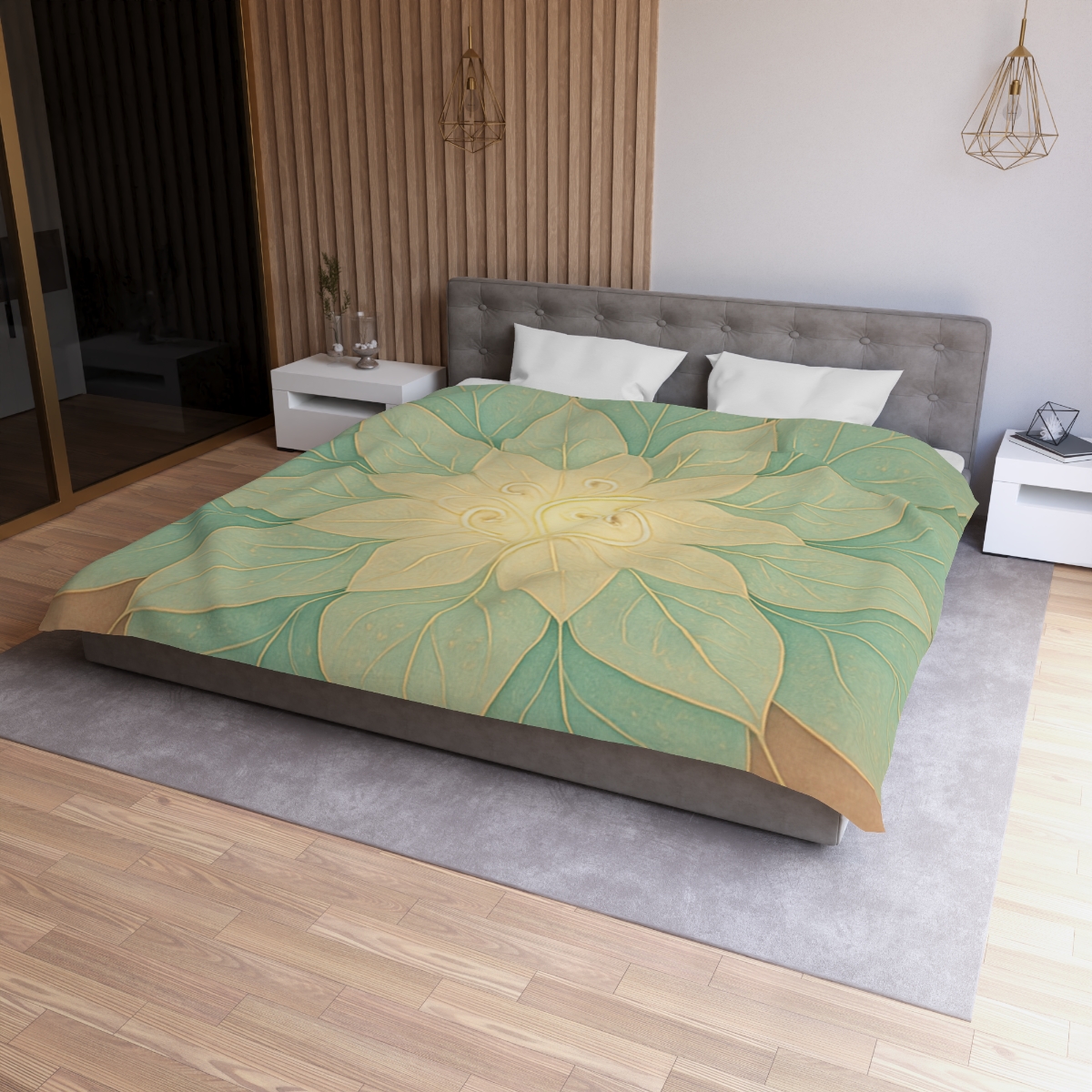 Petal Lattice Aurora stylish duvet covers