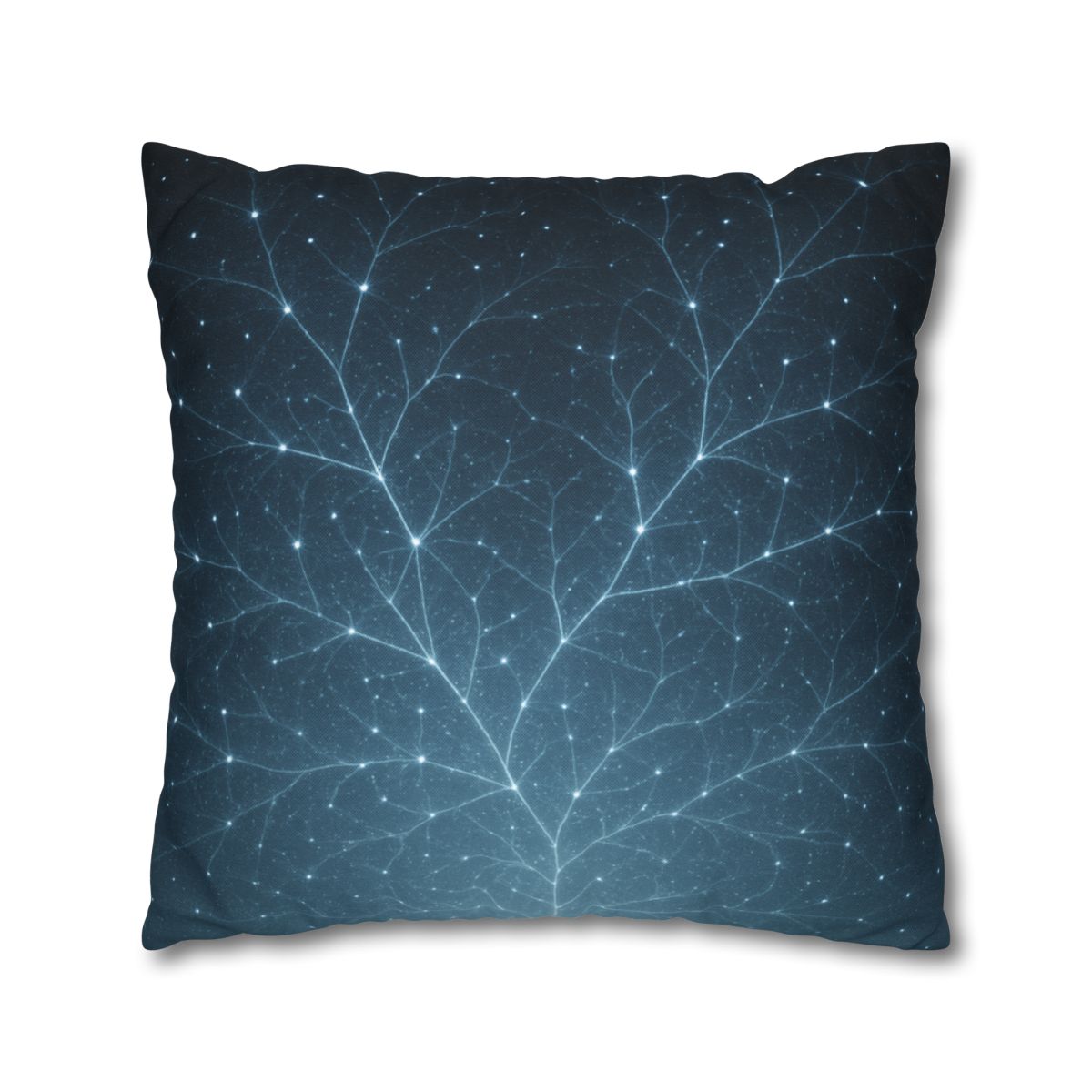 Starlit Fractal Canopy soft cotton pillow cases