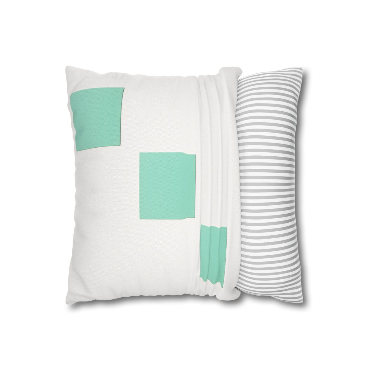 Offset Square Ladder Motif stylish decorative pillowcases