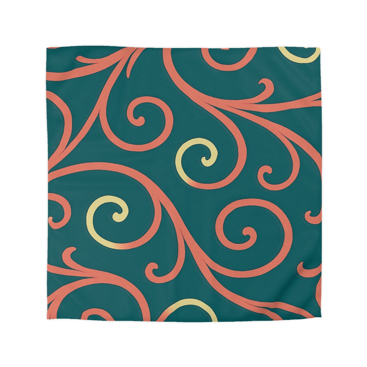 Curling Tendril Wave duvets for gifts