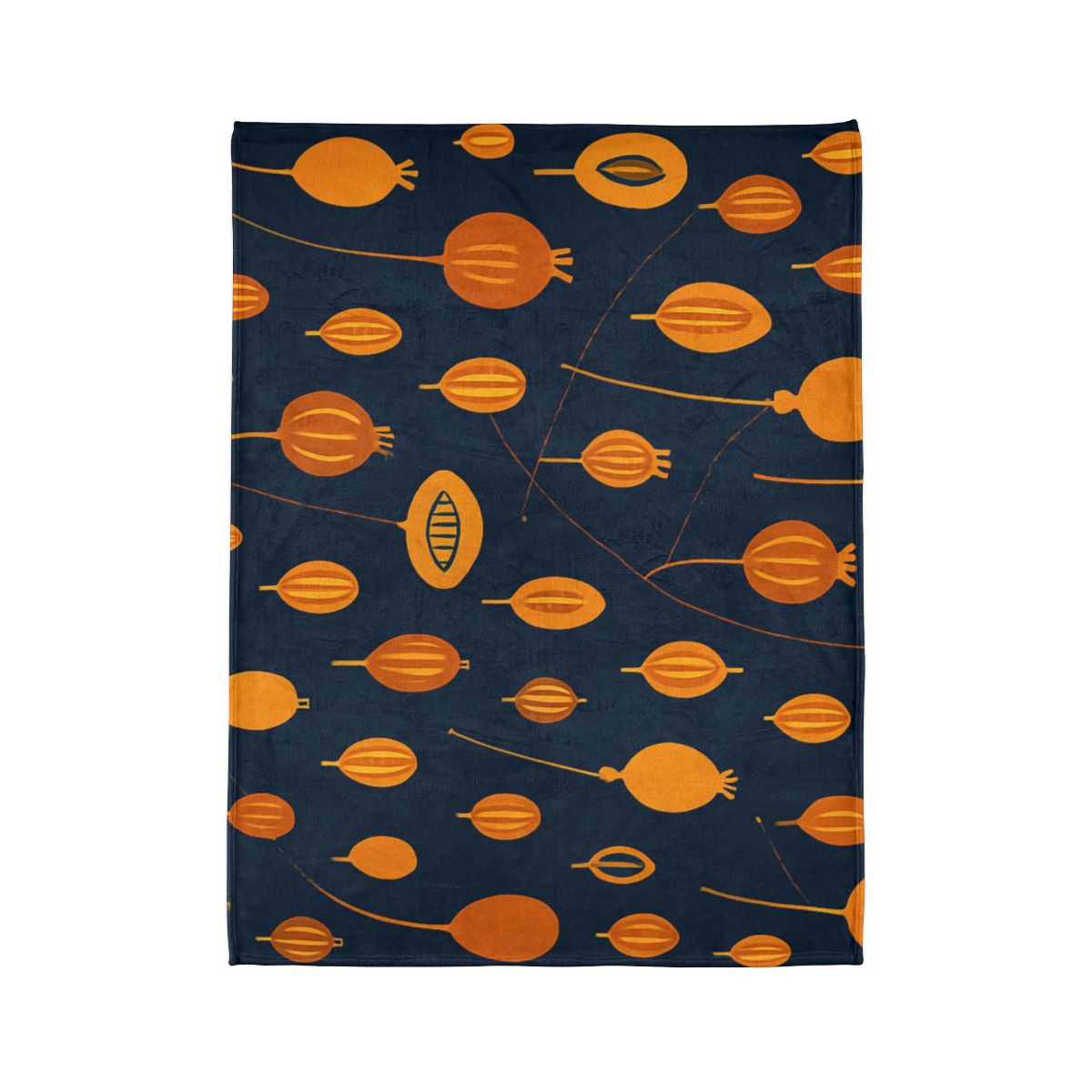 Seed Pod Constellation soft fleece blankets