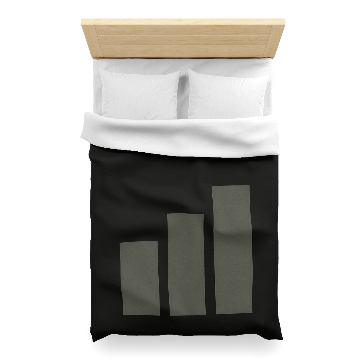 Stepped Bars Under Distant Star soft comforter duvets