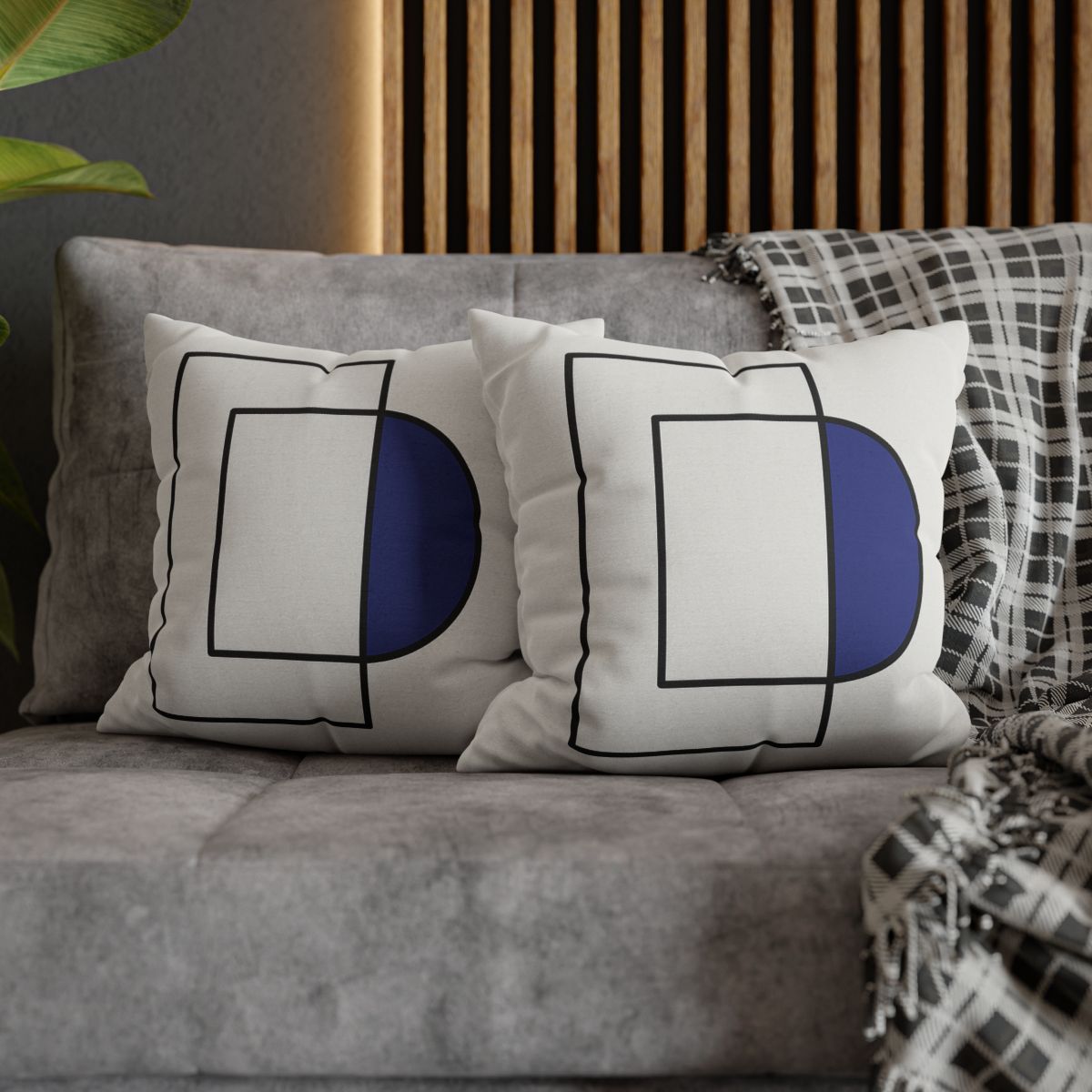 Eclipse Window Duo soft cotton pillow cases