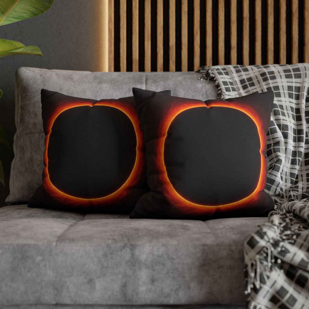 Dark Horizon Singularity comfortable bedding pillow covers