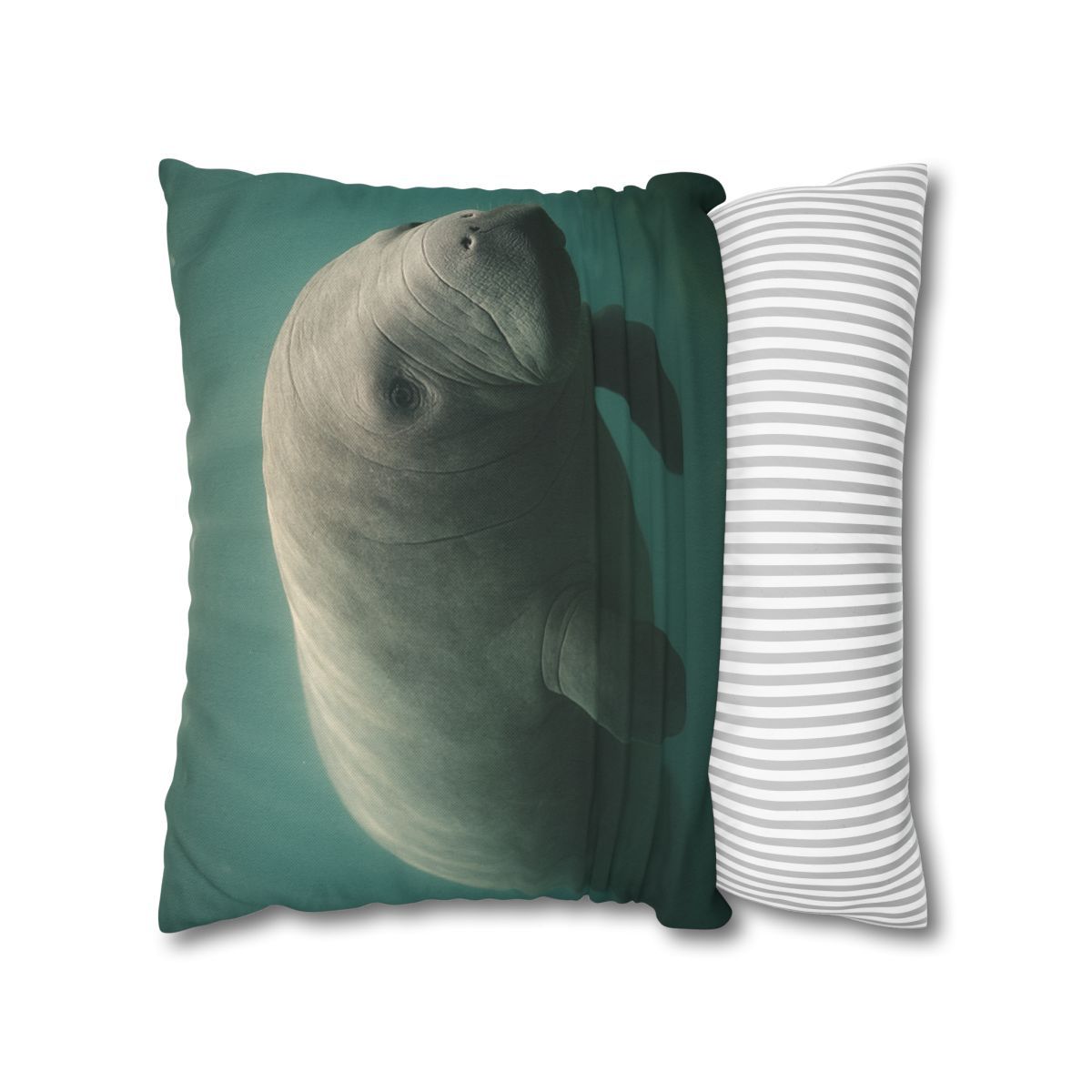 Dawn Drift Manatee personalized pillow covers