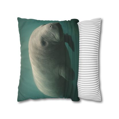 Dawn Drift Manatee personalized pillow covers