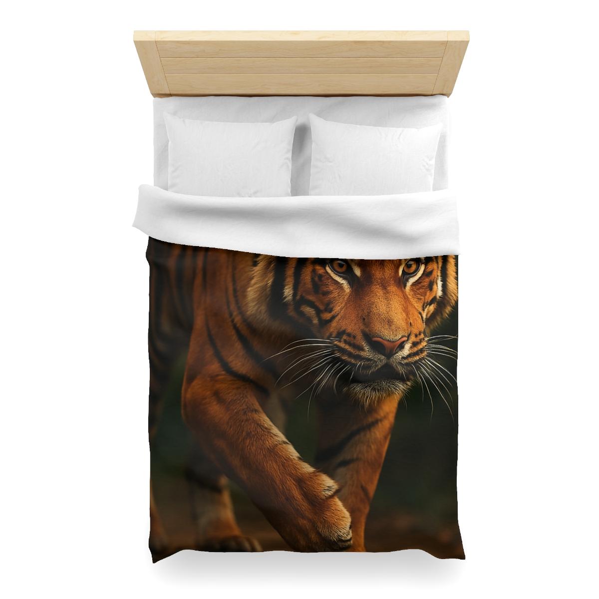 Forest Stalker Bengal Tiger unique patterned duvets