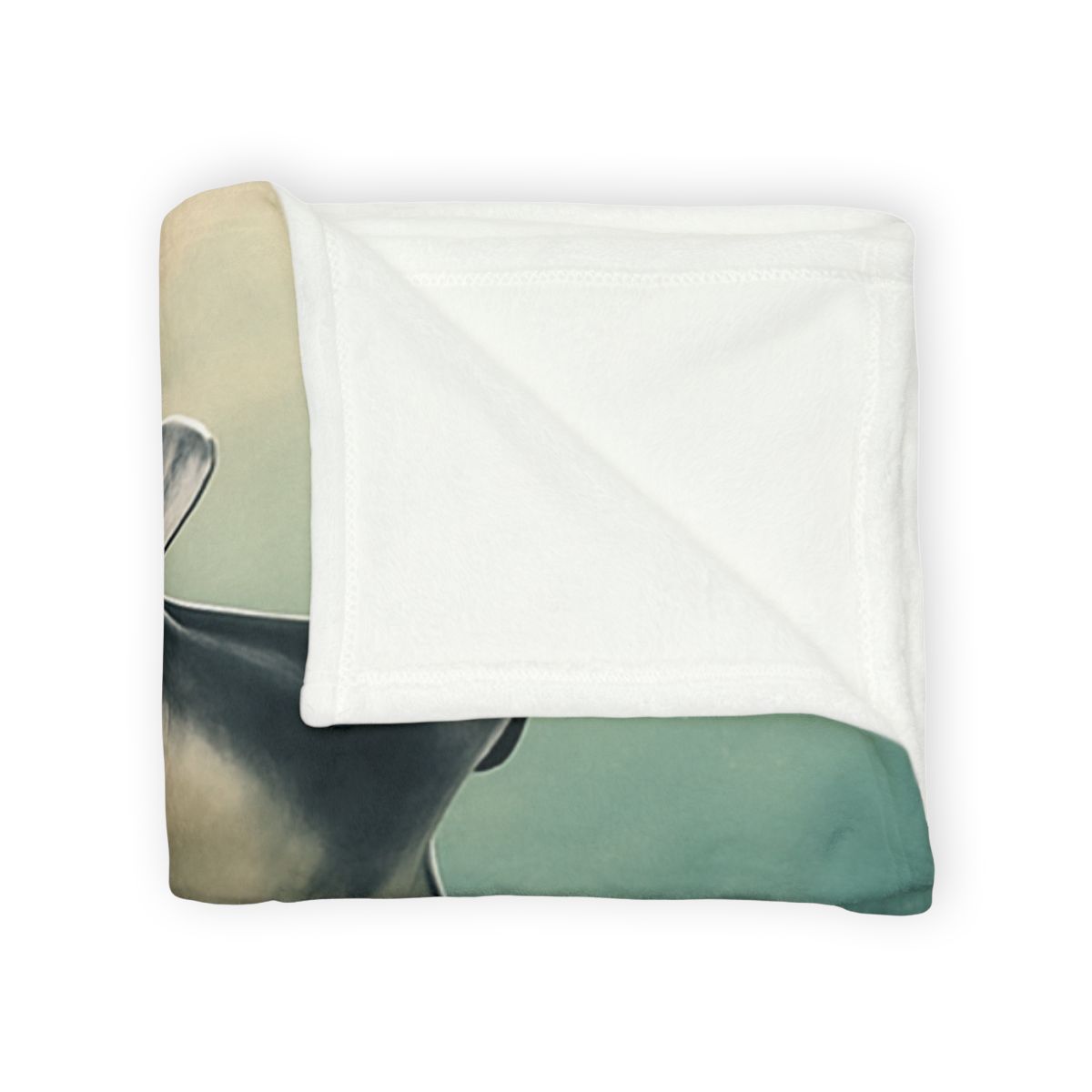 Velvet Current Manta Ray stylish throw blankets