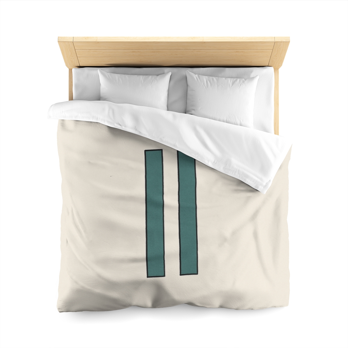 Offset Arc And Bar Dialogue duvets for gifts