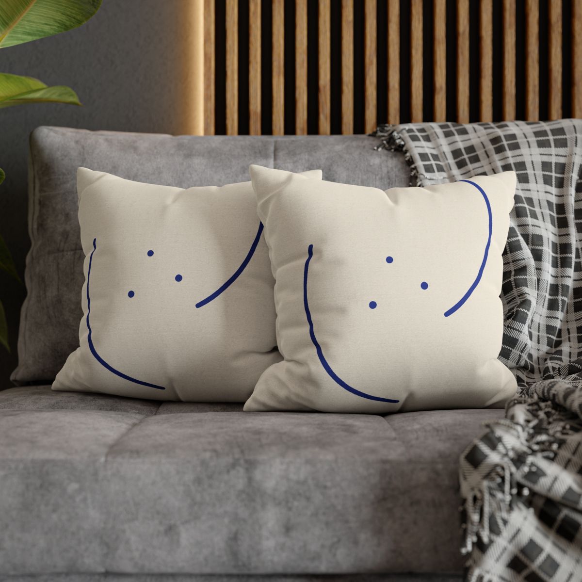 Twin Crescent Constellation comfortable bedding pillow covers