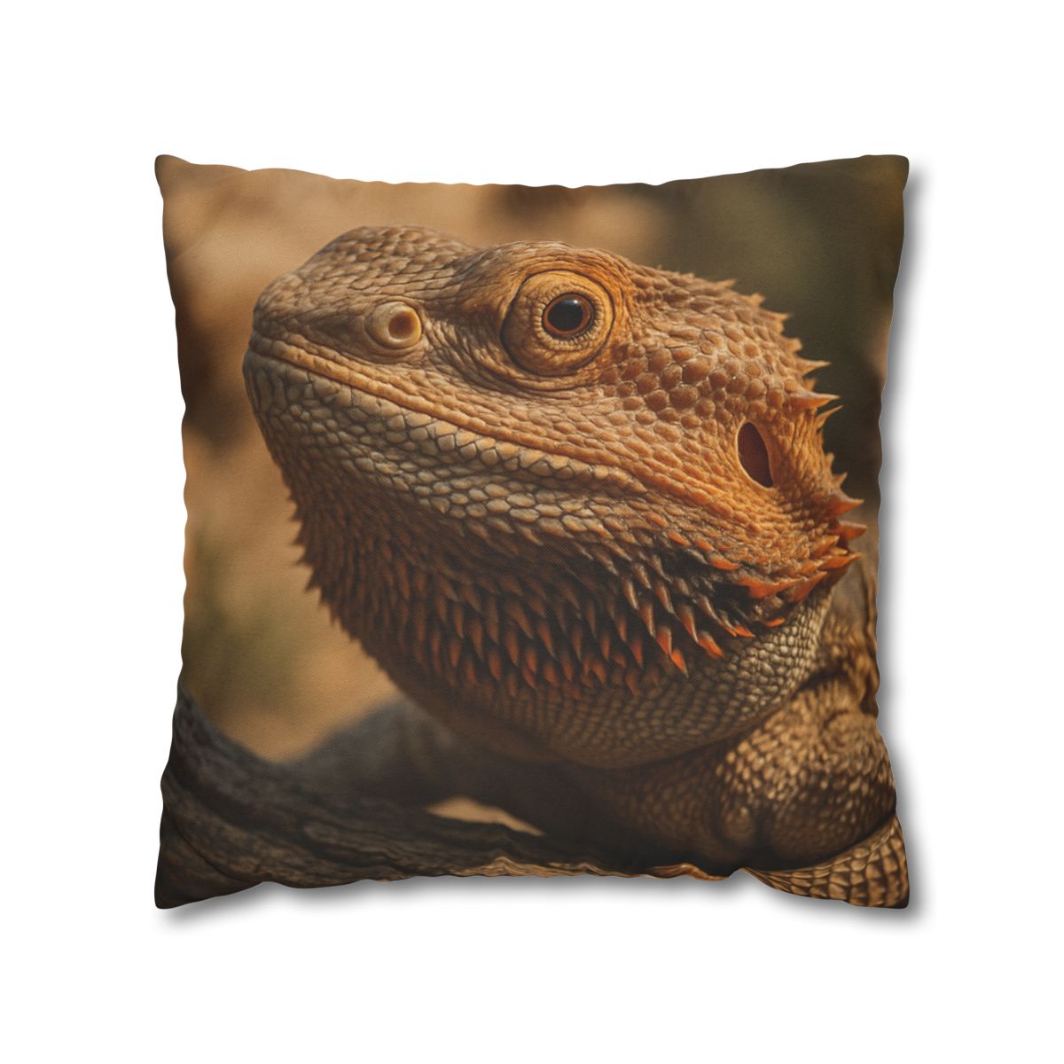 Ember Crest Bearded Dragon comfortable bedding pillow covers
