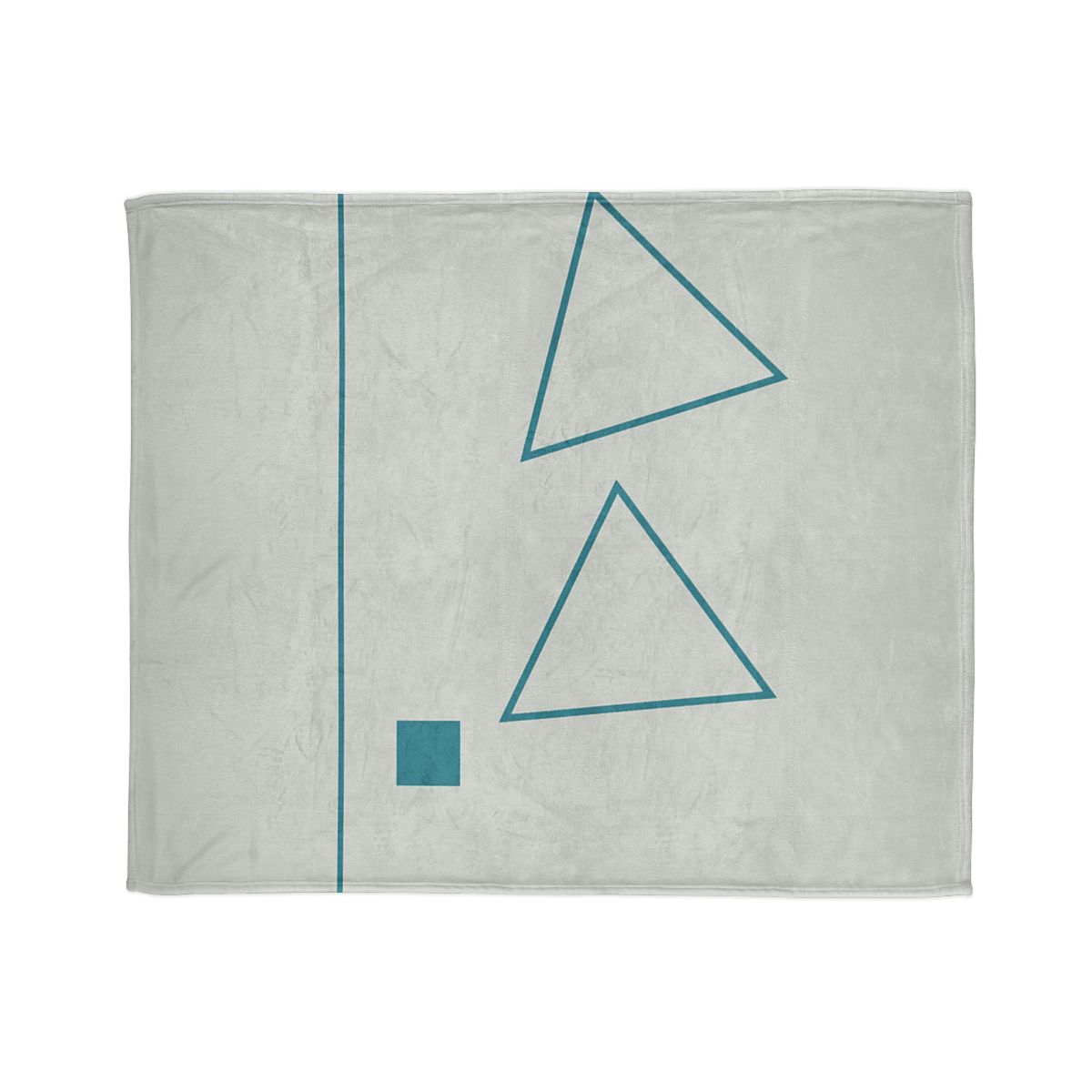Staggered Triangles With Silent Axis personalized cozy blankets