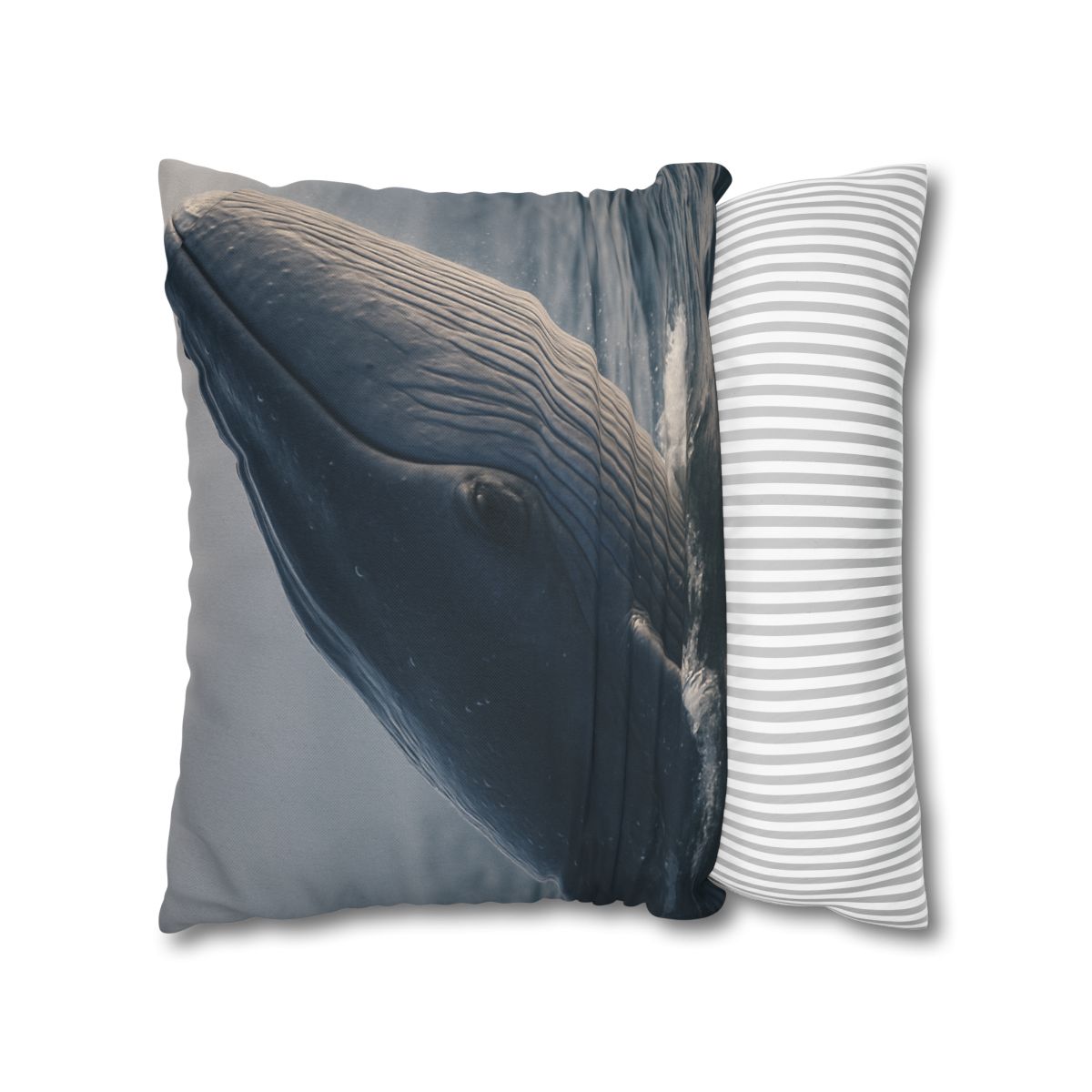 Ocean Song Blue Whale comfortable bedding pillow covers