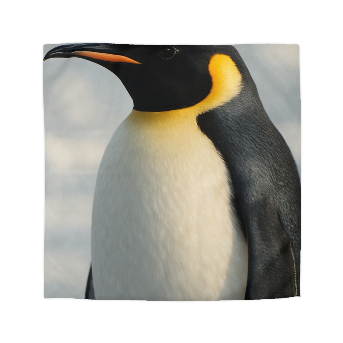 Aurora Drift Emperor Penguin stylish duvet covers