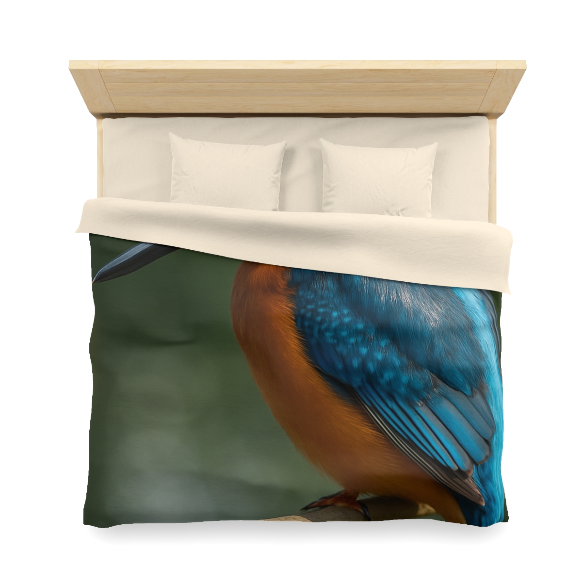 Azure Bolt Common Kingfisher trendy bedroom duvets