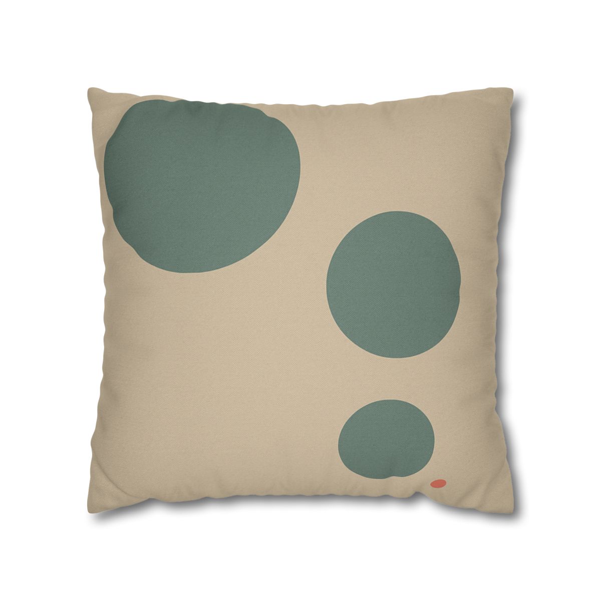 Quiet Triplet Of Offset Circles personalized pillow covers