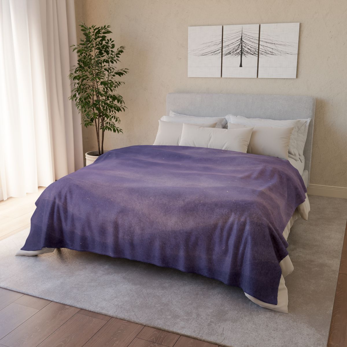 Dark Energy Drift Tapestry soft fleece blankets