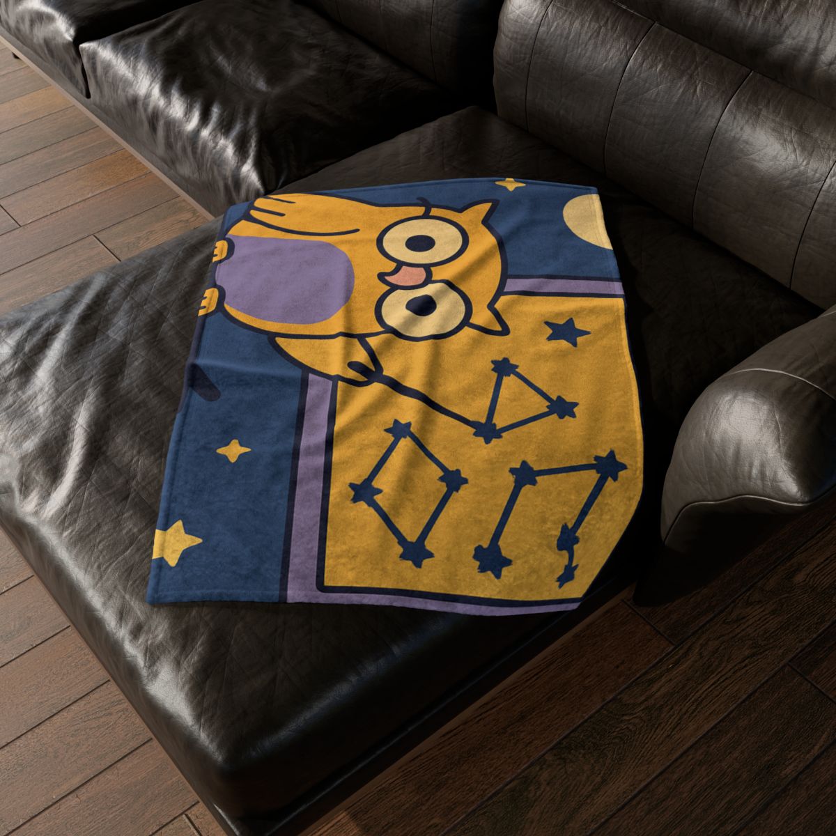 Moonlit Owl Classroom personalized cozy blankets