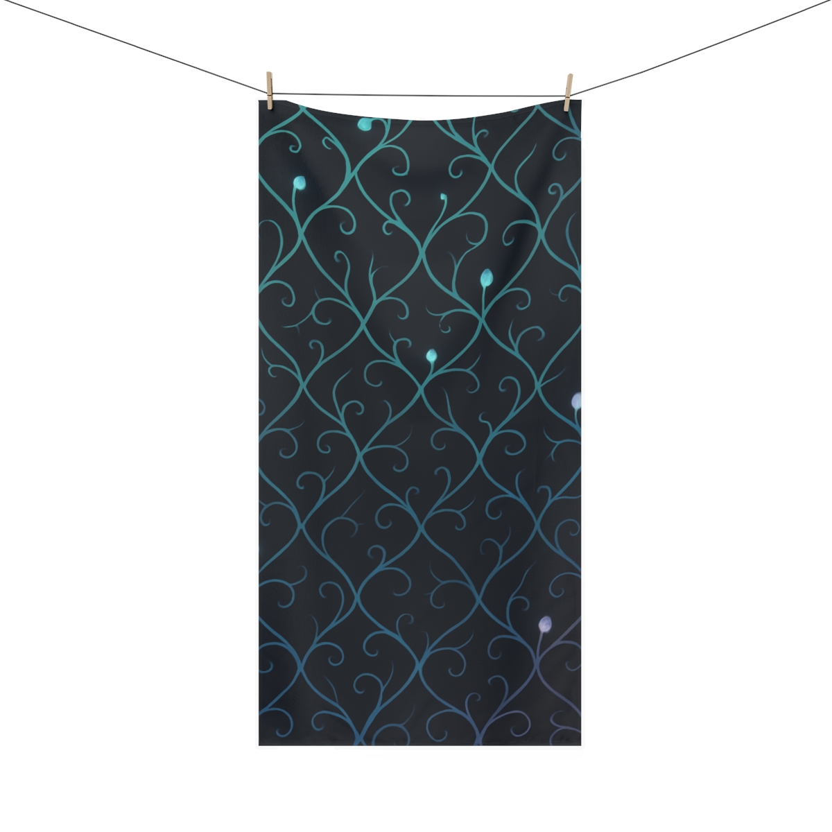 Nebula Vine Lattice soft cotton towels