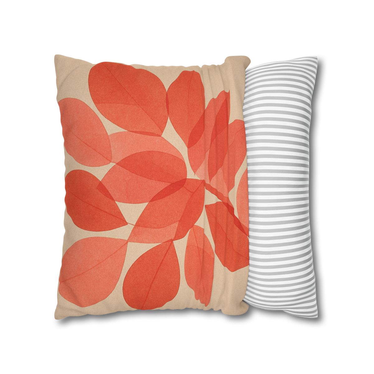 Petal Mosaic Overlay designer print pillow cases