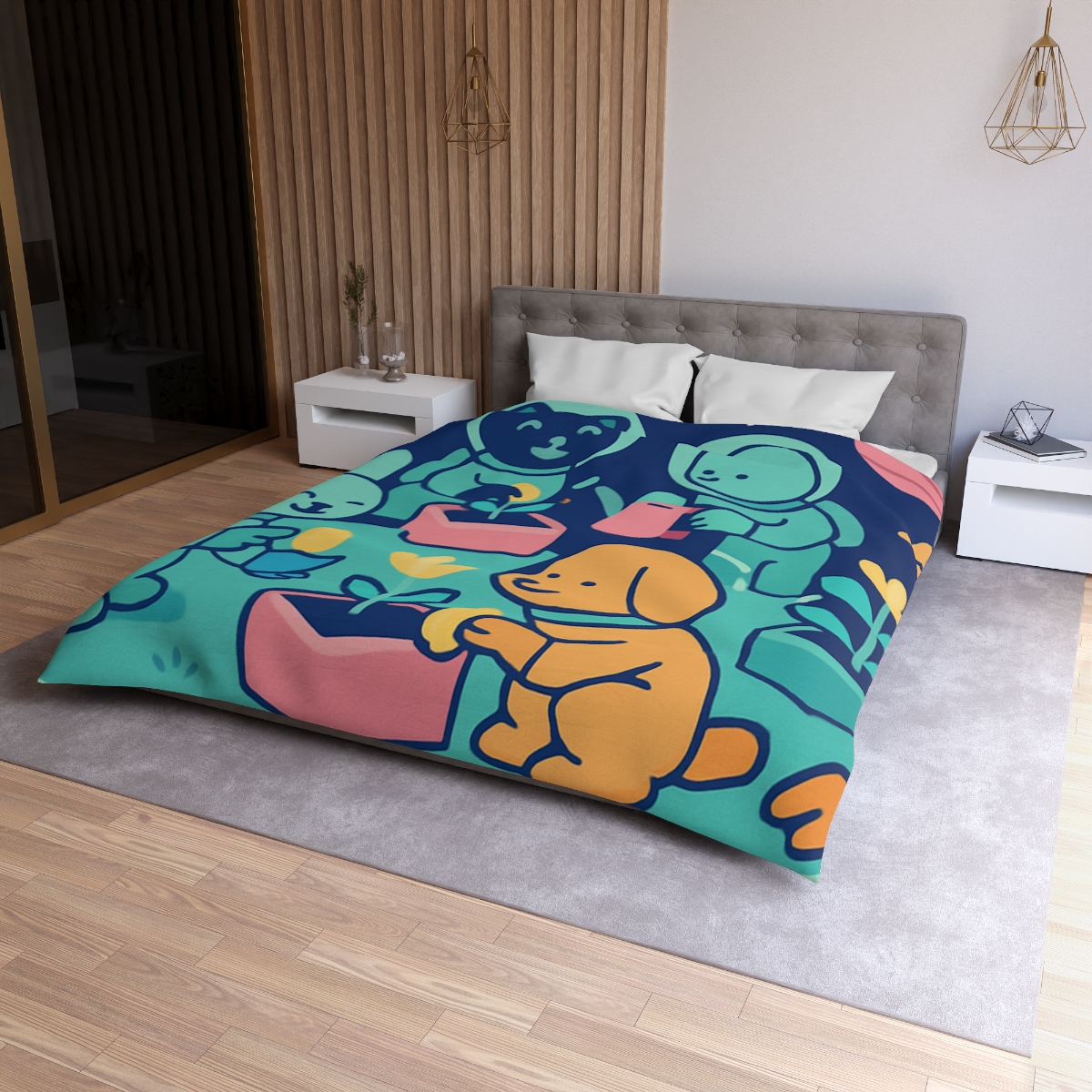 Galactic Gardeners duvets for gifts